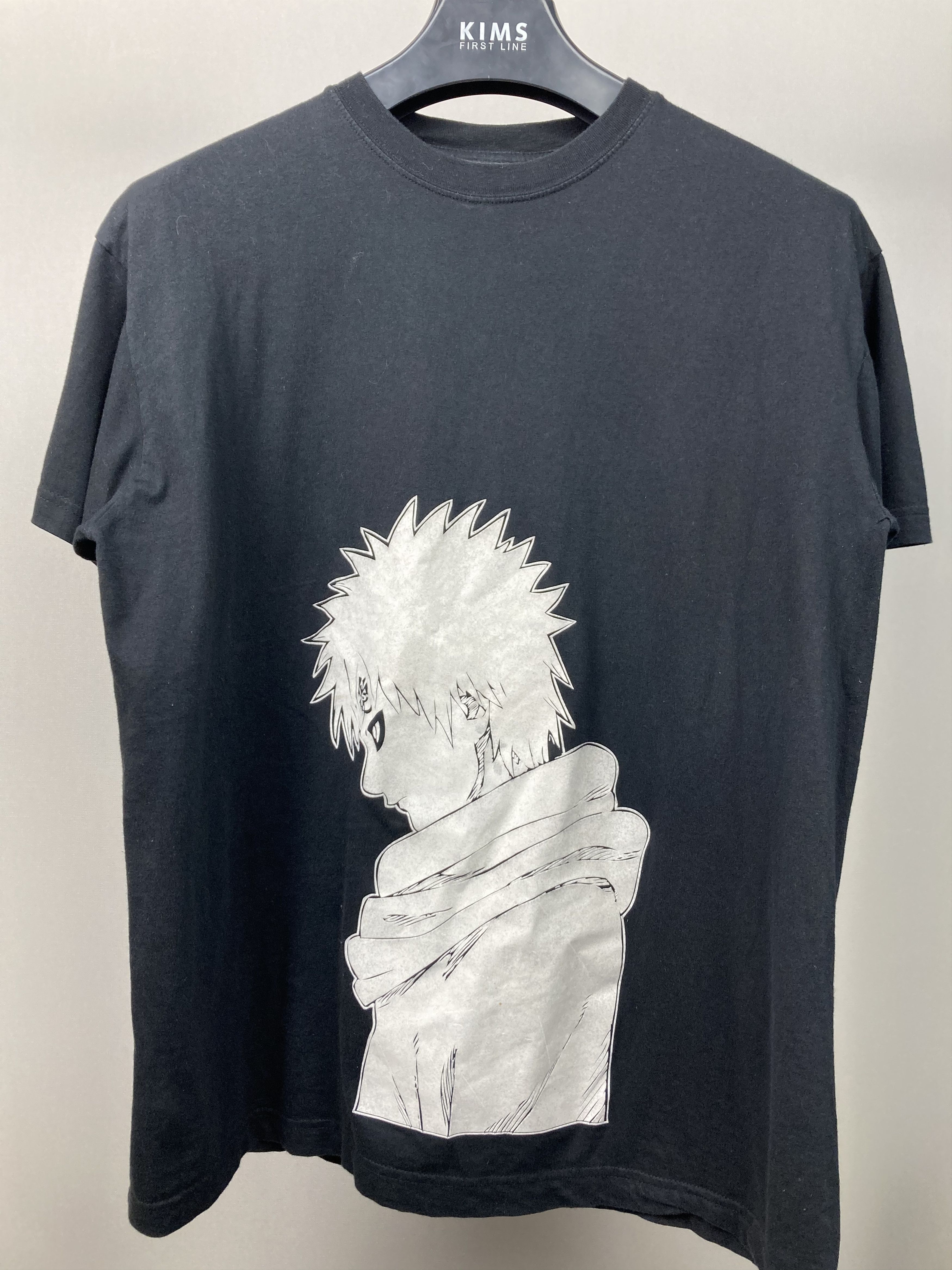 Anime Naruto Japanese Anima Rare Graphic Print Black Cotton Shirt Size US L / EU 52-54 / 3 - 2 Thumbnail