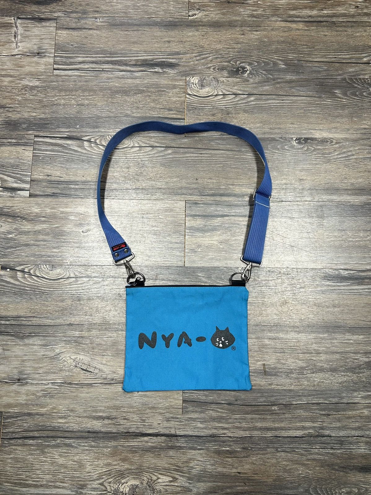 image of Ne Net Ne-Net Adjustable Shoulder Bag in Turquoise, Men's