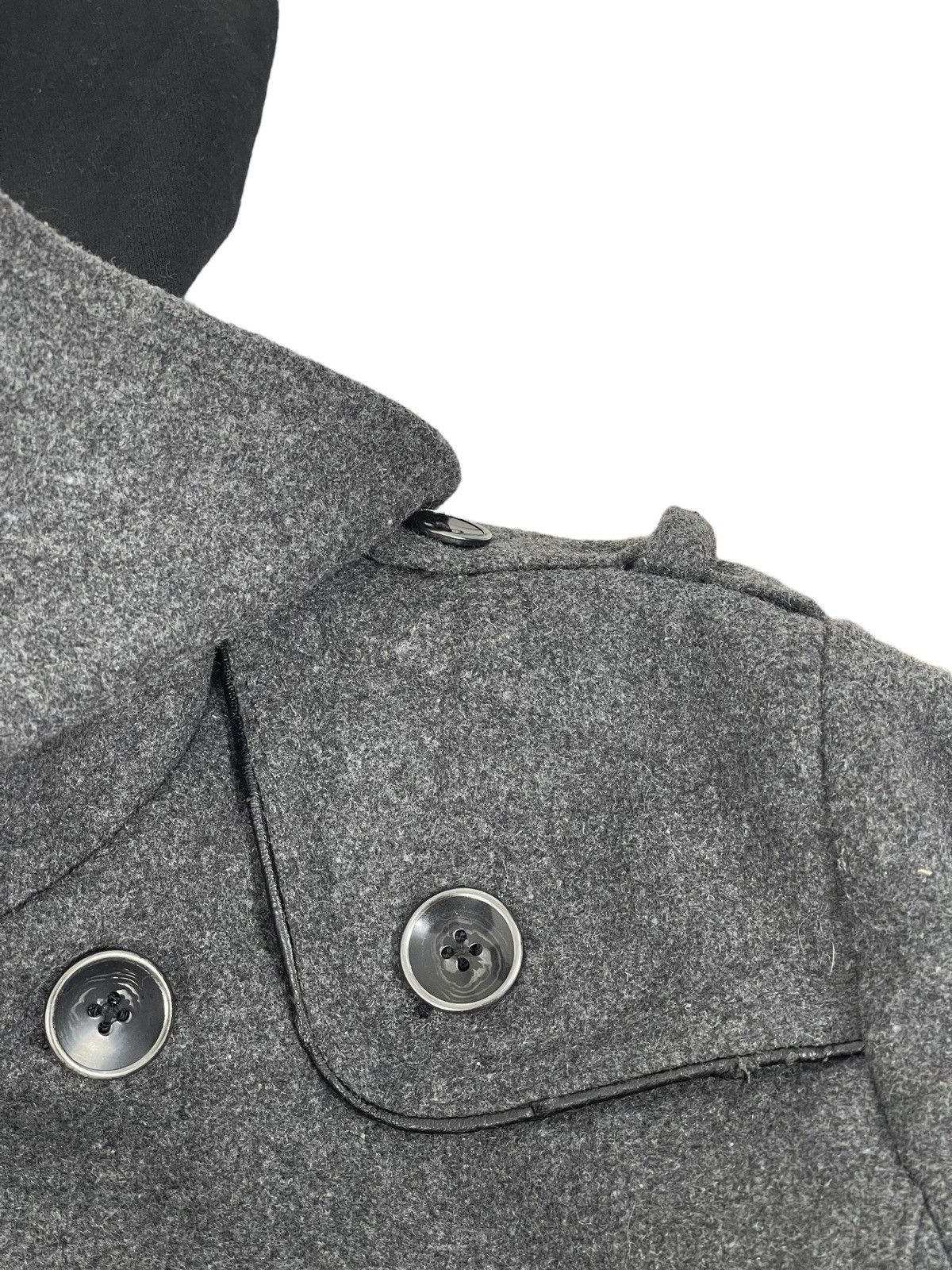 In The Attic × Japanese Brand Vintage In The Attic Wool Double Collar Jacket Size US L / EU 52-54 / 3 - 6 Thumbnail