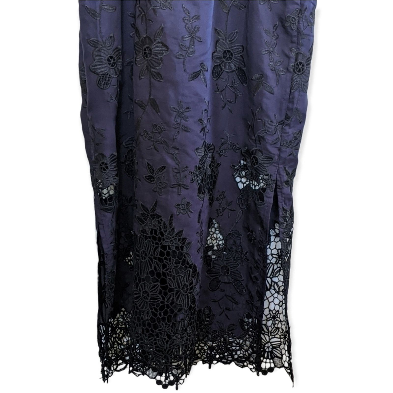 REVOLVE Revolve Lovers + Friends Lace Cocktail Slip Dress Blue XS Size XS / US 0-2 / IT 36-38 - 11 Thumbnail
