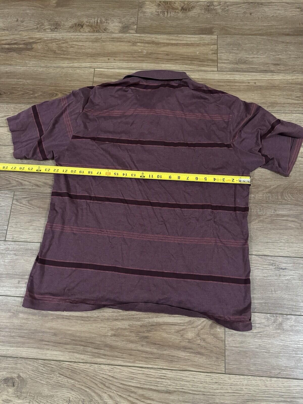 Nike Vintage Y2K Nike Golf Tiger Woods Striped Geometric Polo Size US XL / EU 56 / 4 - 5 Thumbnail