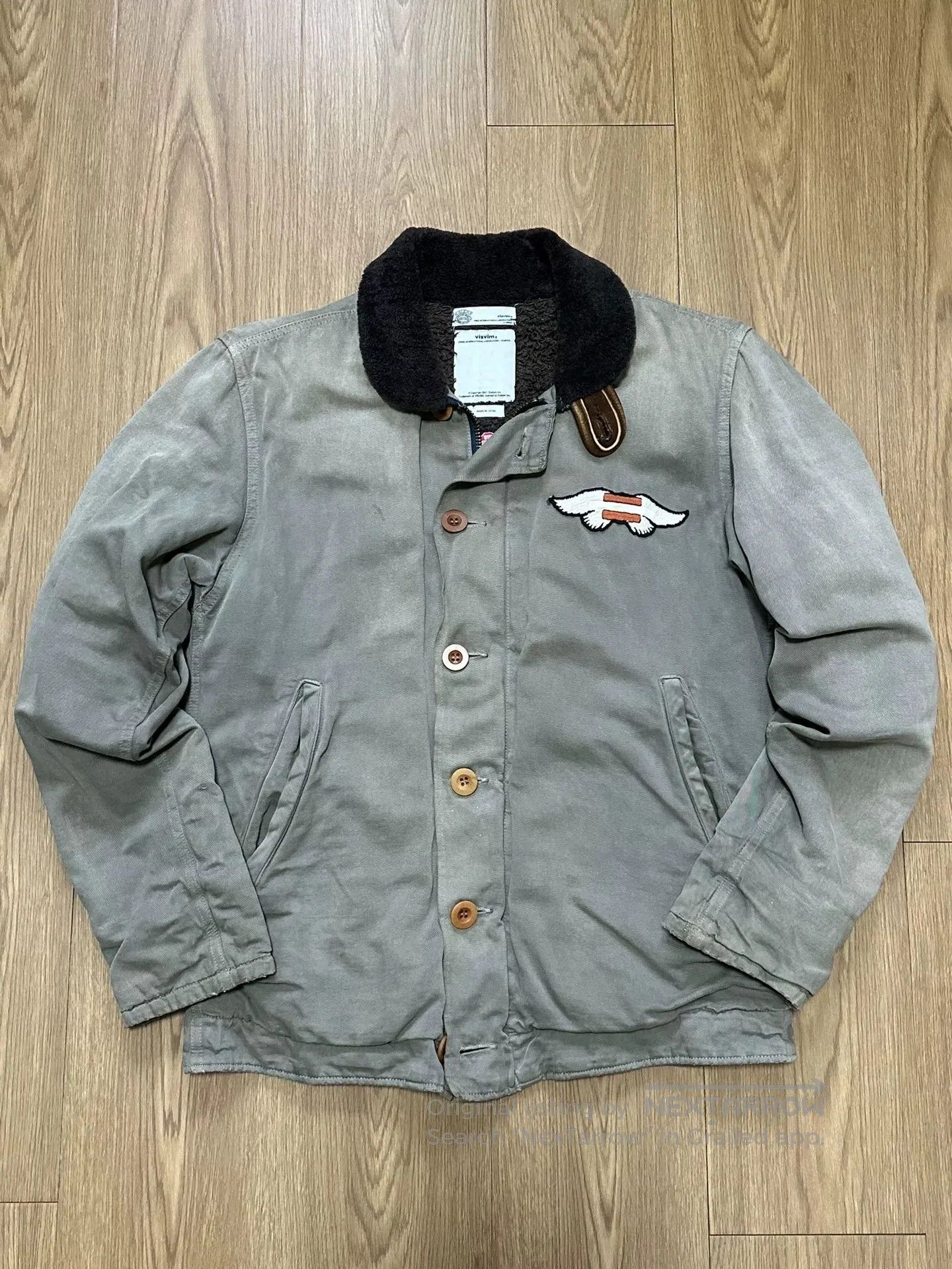 美品visvim DECKHAND JACKET ラムファーデッキジャケット希少 Visvim visvim 19aw deckhand jacket | Grailed