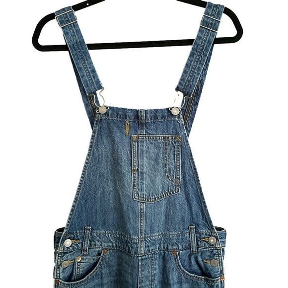 Levi's Levi's Heritage Straight Leg Distressed Overalls - S Size 29" - 3 Thumbnail