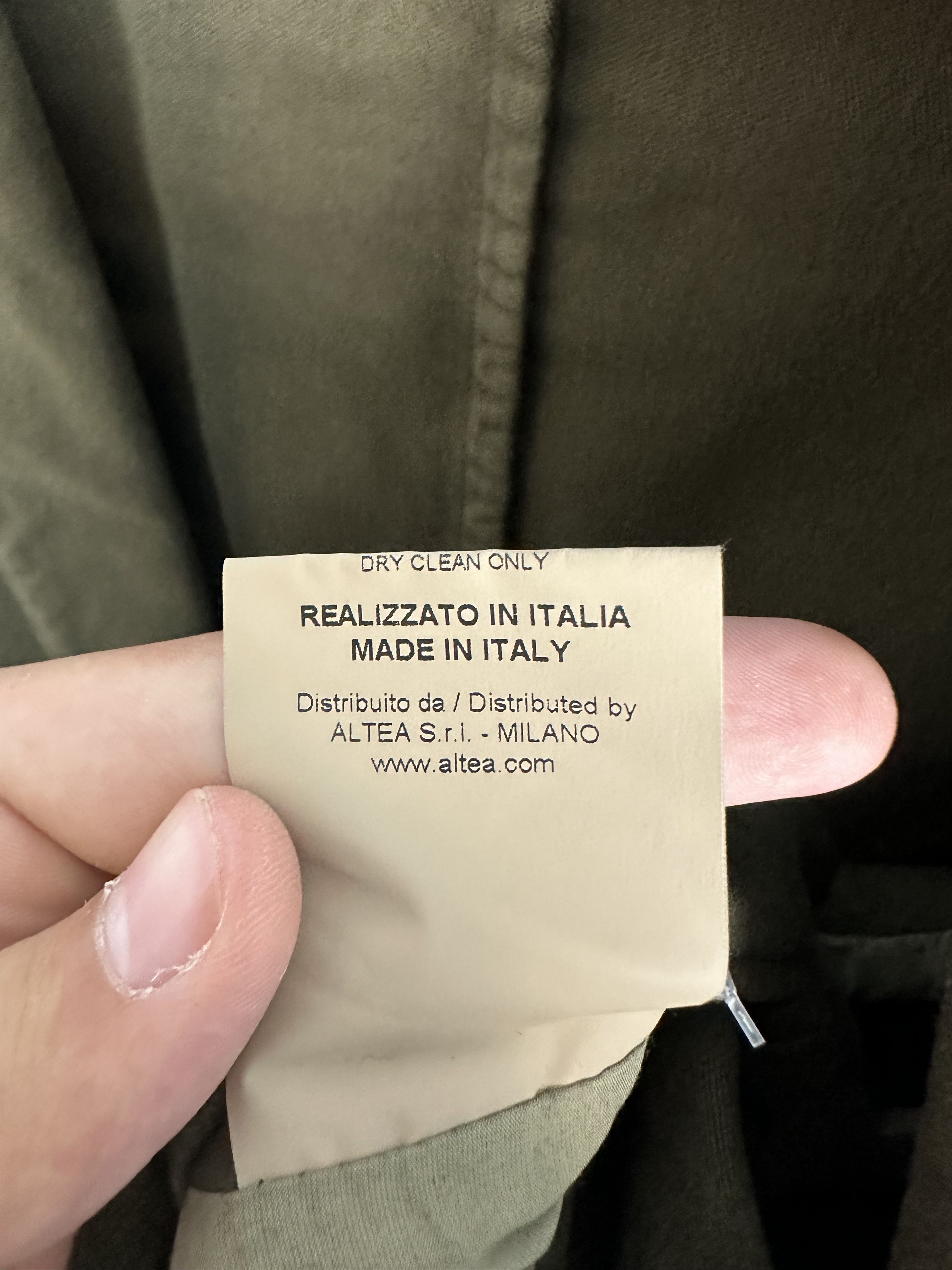 Altea Altea Vintage Unlined Two Buttons Blazer Made in Italy Size US L / EU 52-54 / 3 - 4 Thumbnail