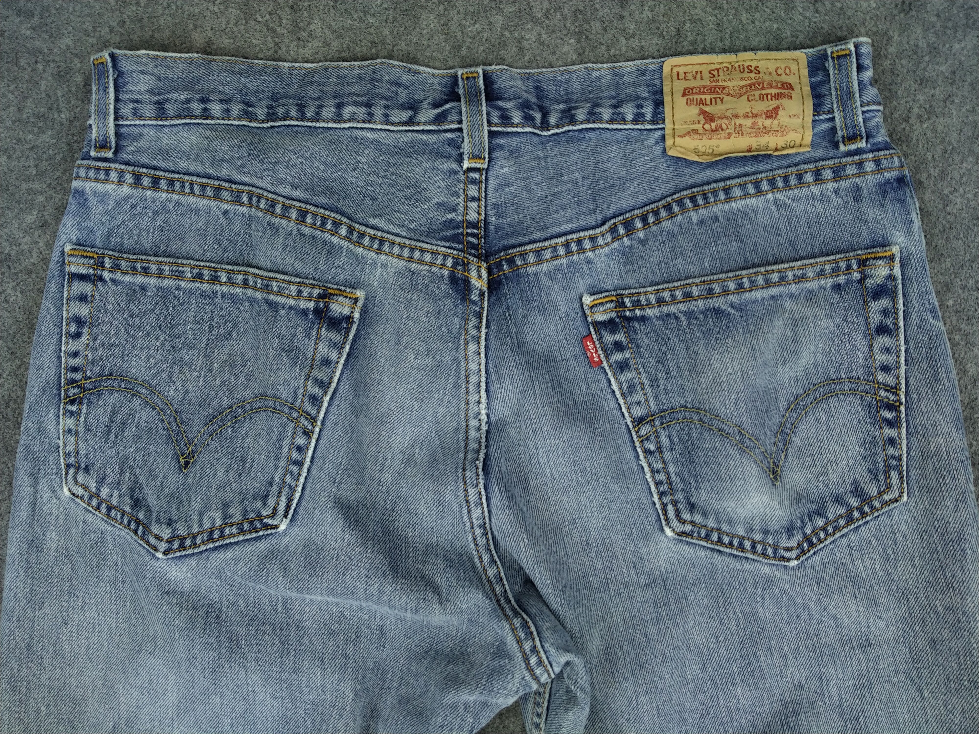 Levi's Faded Blue Vintage Levi's 505 Regular Fit Denim JN464 Size US 34 / EU 50 - 4 Thumbnail