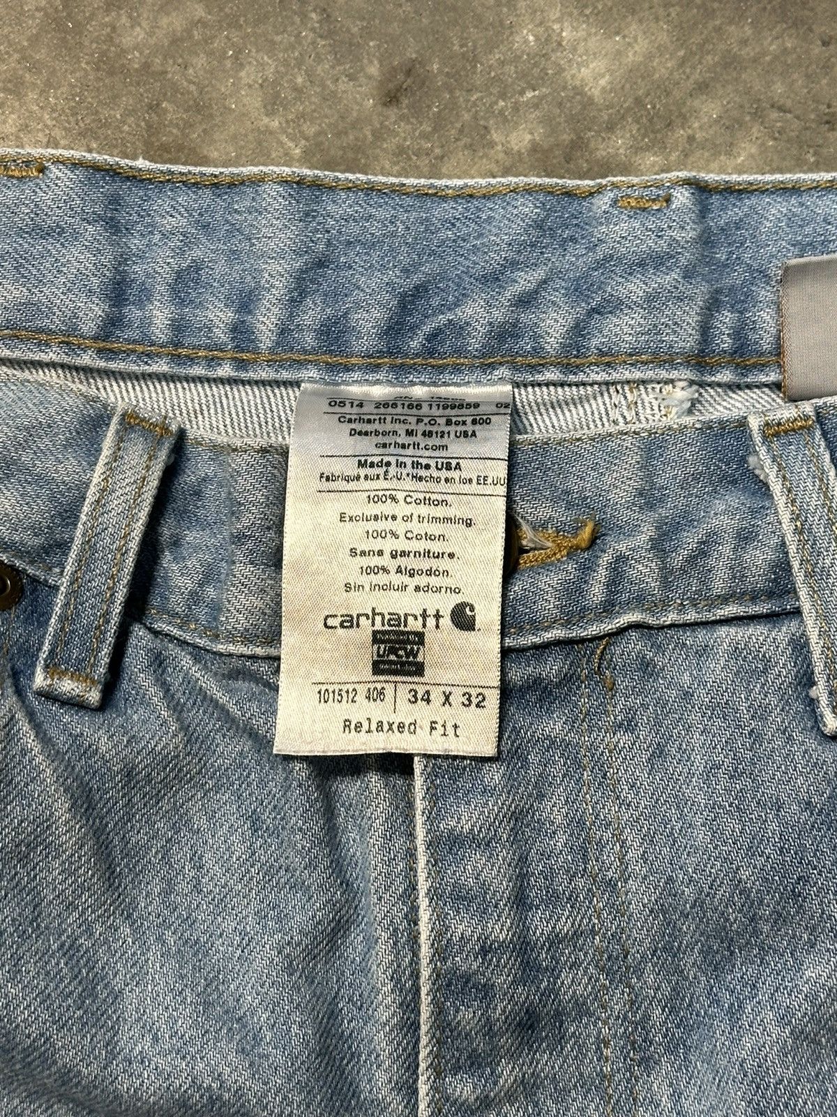 Carhartt × Vintage Carhartt Denim Size US 34 / EU 50 - 4 Thumbnail