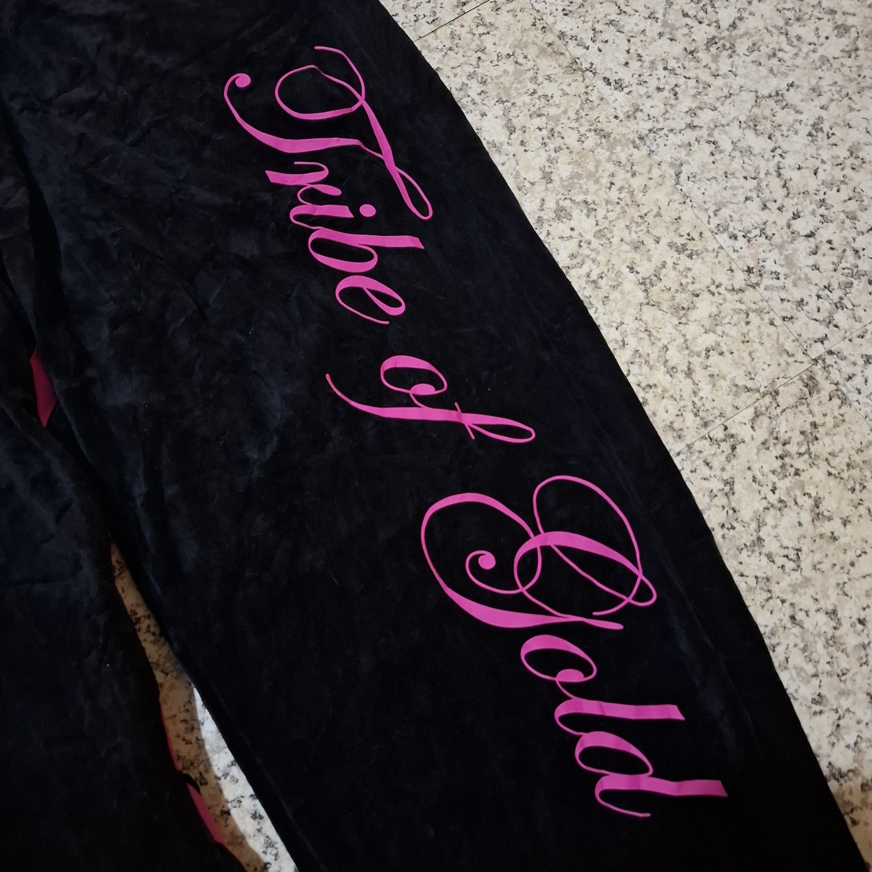 Japanese Brand RARE 24karats Japan "Tribe of Gold" Velour Sweatpants Size US 34 / EU 50 - 6 Thumbnail