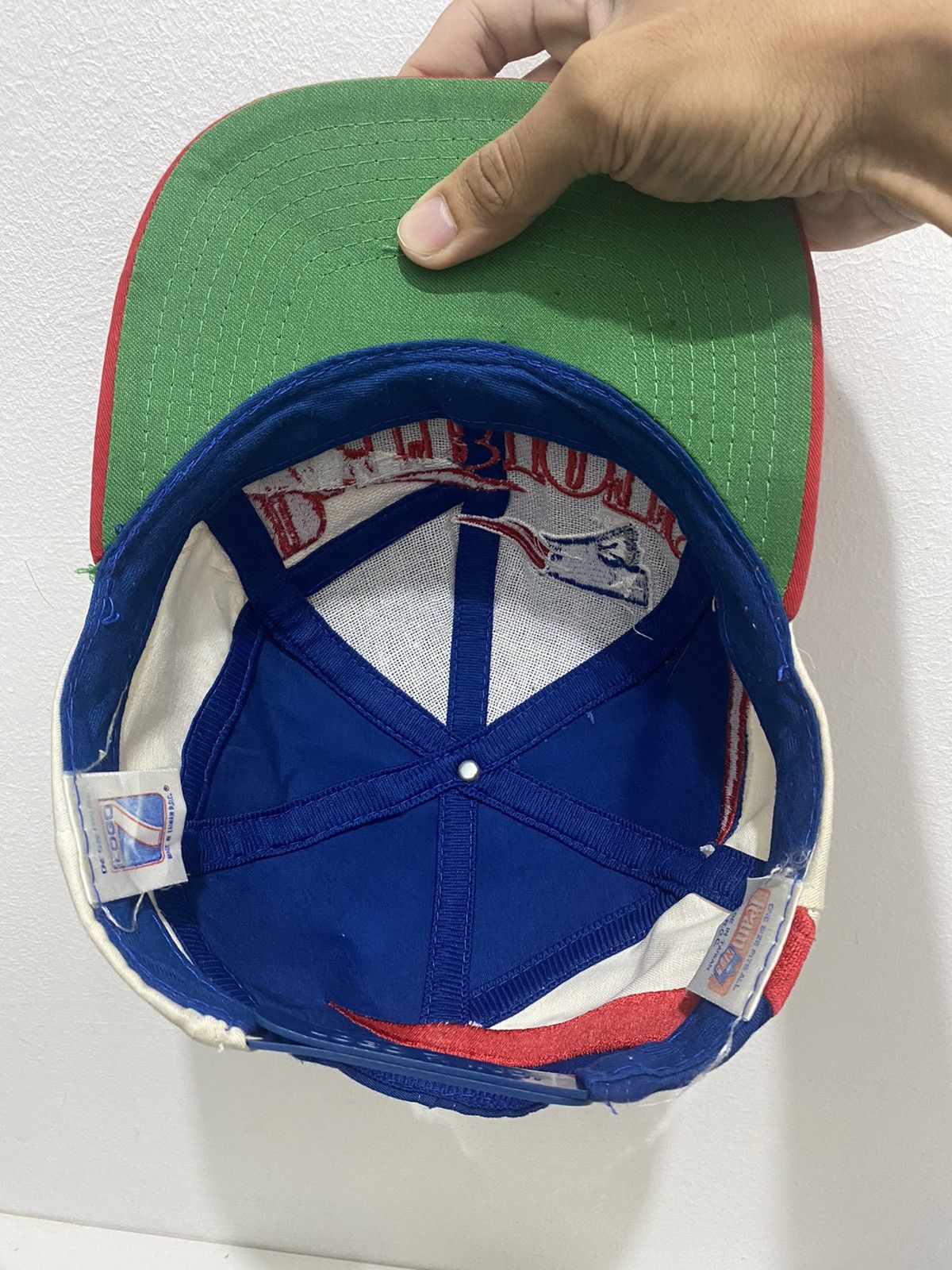Logo Athletic × NFL × Pro Line New England Patriots Logo Athletic NFL Splash SnapBack hat Size ONE SIZE - 4 Thumbnail