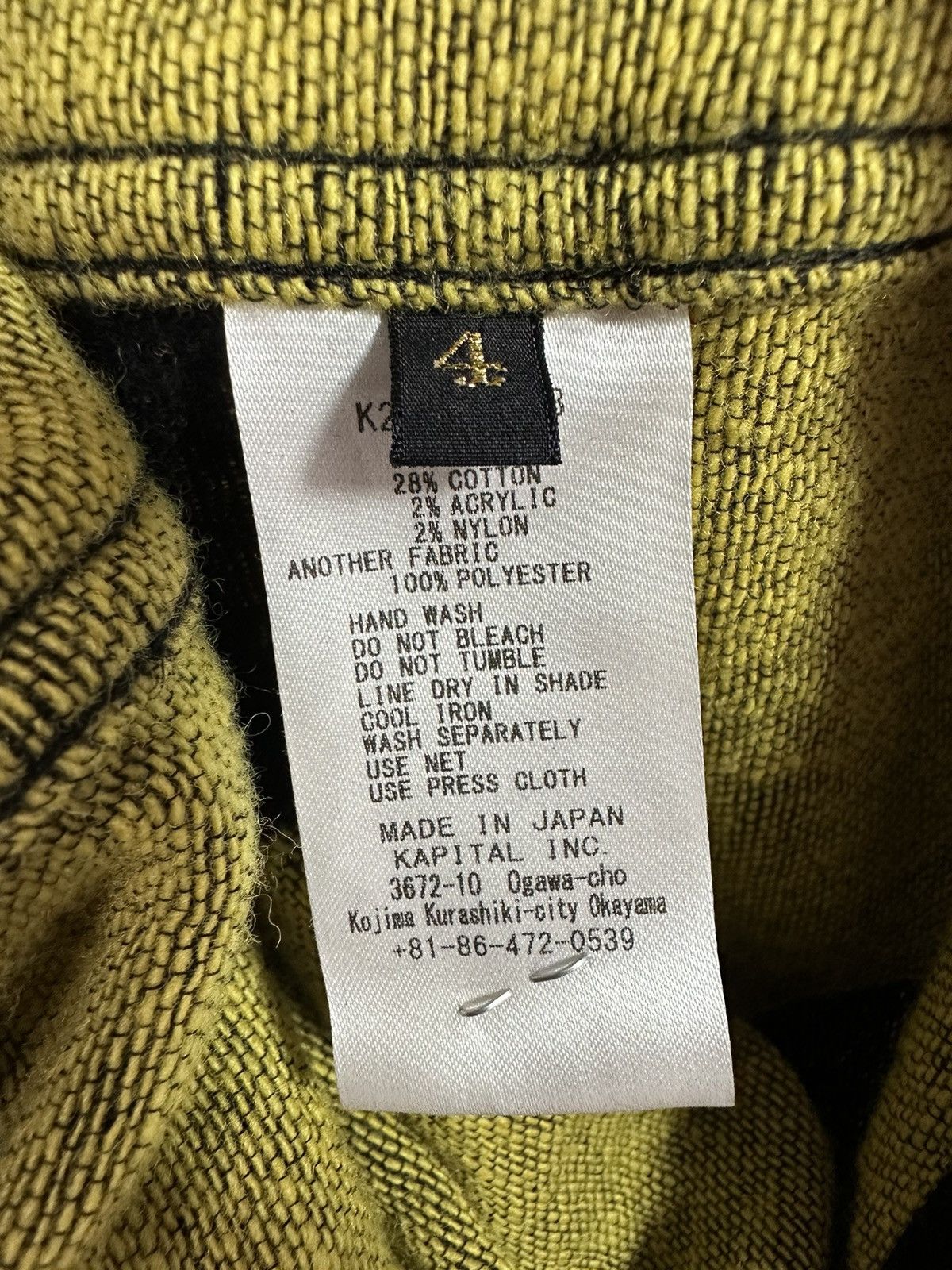 Kapital Kapital Buttons Smiley Button Up Jacket Black Size US M / EU 48-50 / 2 - 4 Thumbnail
