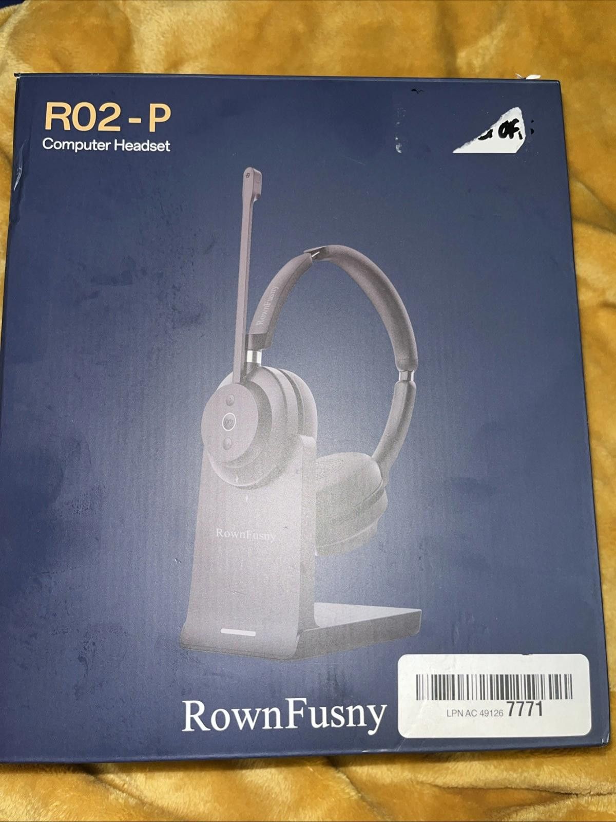 Other Bluetooth Wireless Headset Mic Work Noise Cancelling Headset Size ONE SIZE - 1 Thumbnail