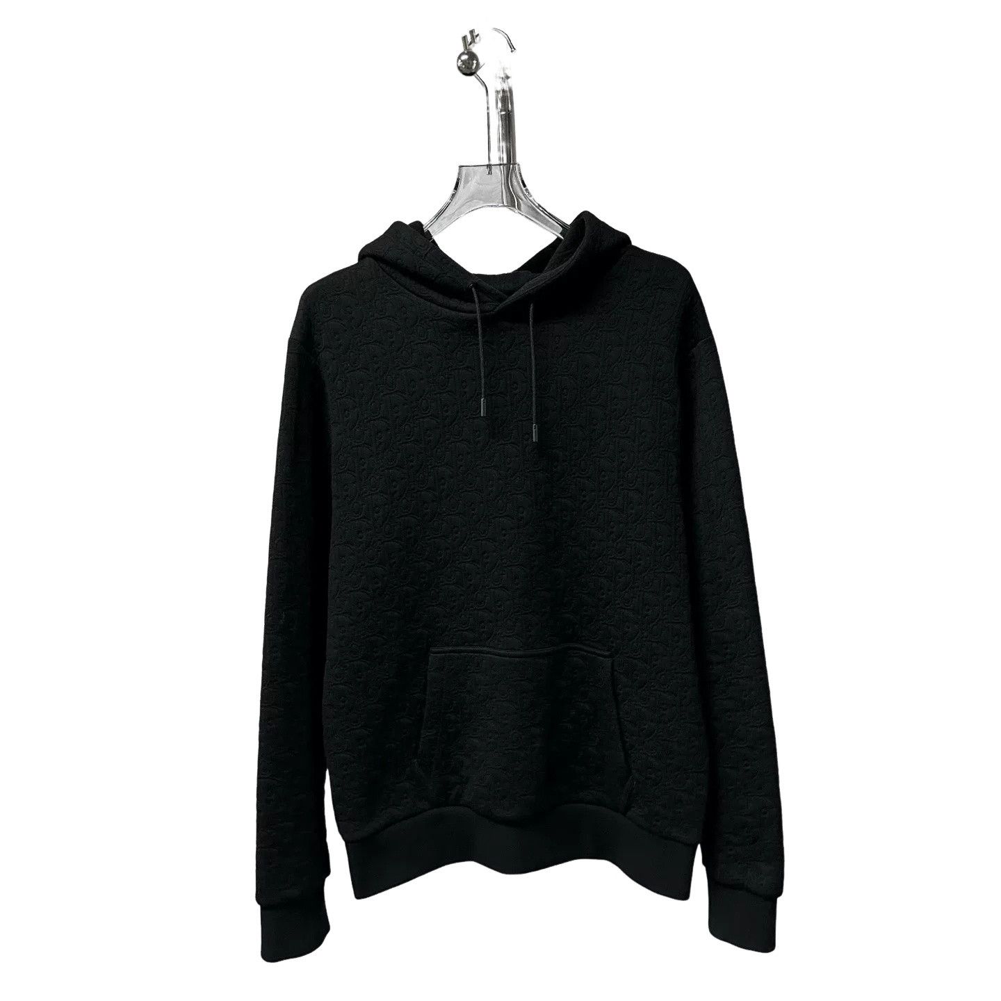 Dior Dior Embossed Monogram Jacquard Hoodie Size L Size US L / EU 52-54 / 3 - 1 Thumbnail