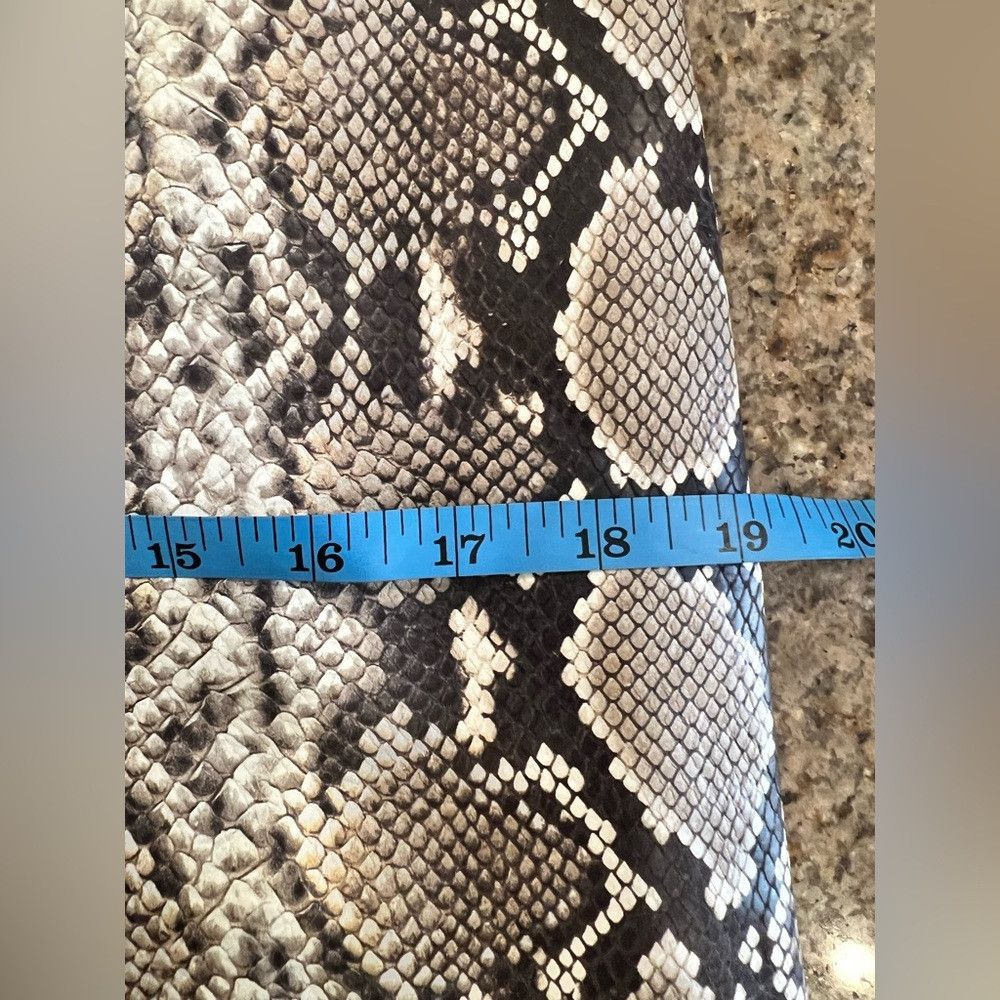 The Kooples The Kooples Python Print Leather Mini Skirt – NWT Size FR 2 Size 28" / US 6 / IT 42 - 6 Thumbnail