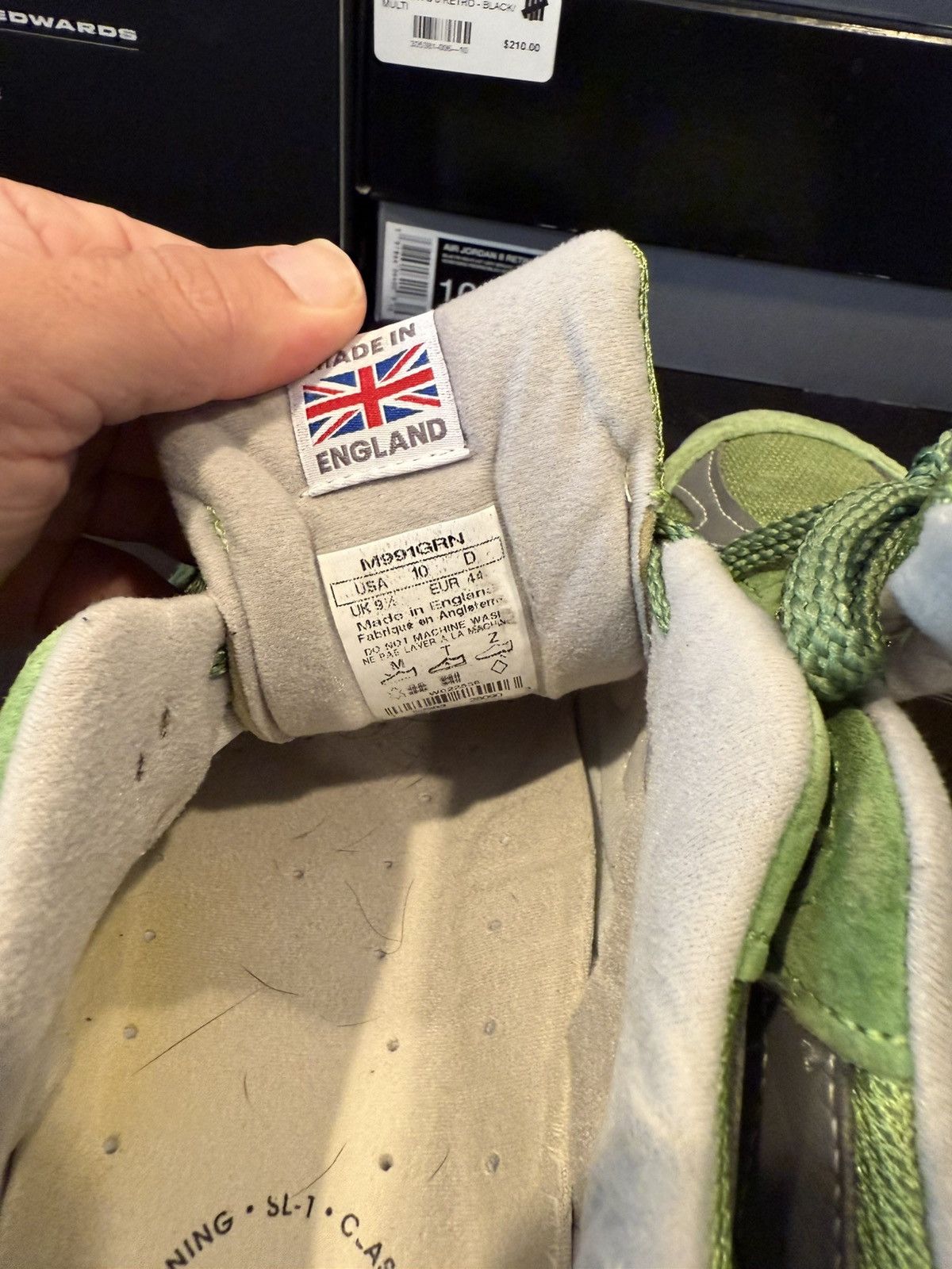 New Balance New Balance 991 Made in UK Bright Green US10 Size US 10 / EU 43 - 7 Thumbnail