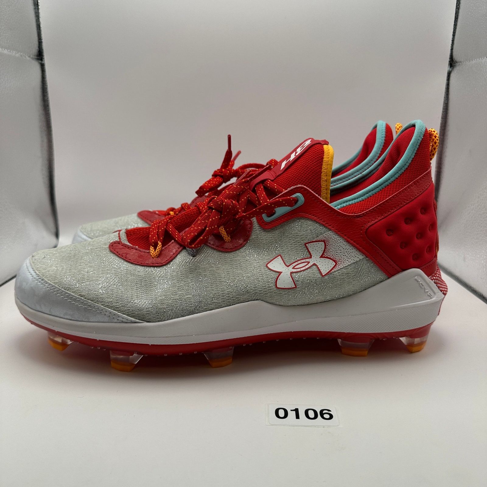 Under Armour UNDER ARMOUR Harper 8 sz 14 Baseball Cleats 3026591-104 Size US 14 / EU 47 - 3 Thumbnail