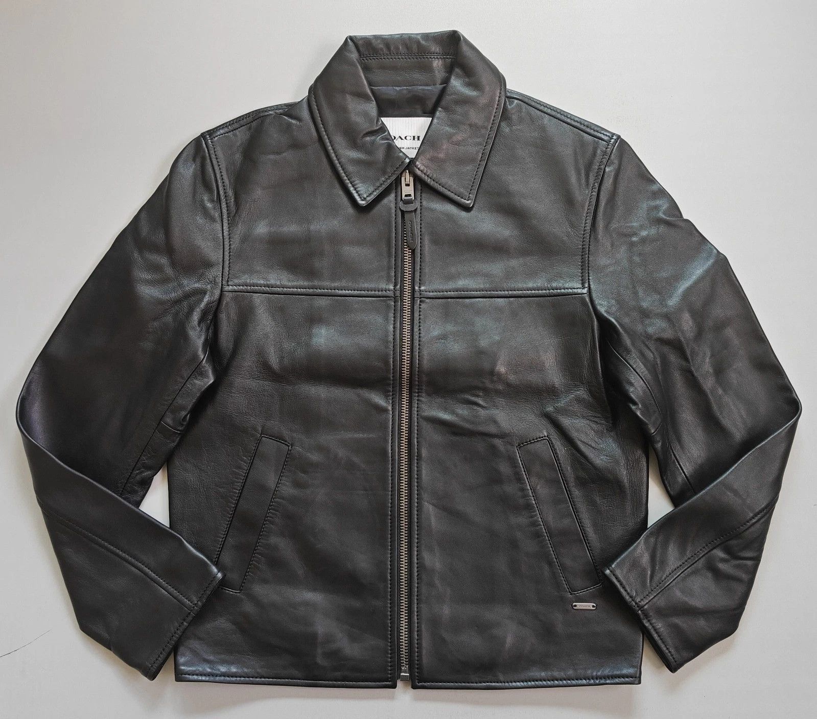 Coach Coach Leather Jacket FTP 5061 Size US XS / EU 42 / 0 - 1 Thumbnail
