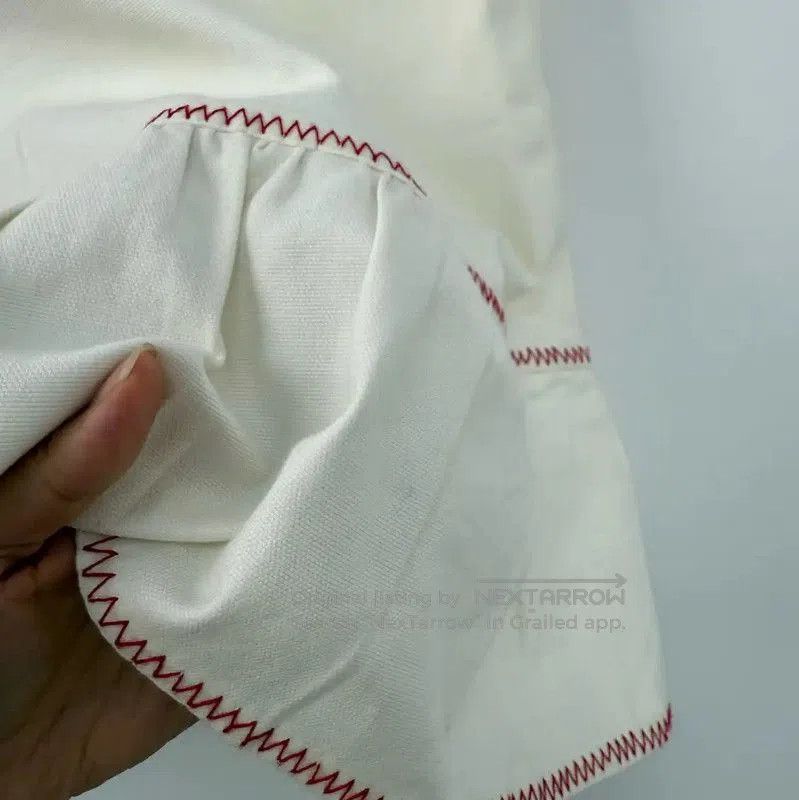 Moschino Moschino White Cotton Blend Summer Skirt . Size 23" - 5 Thumbnail