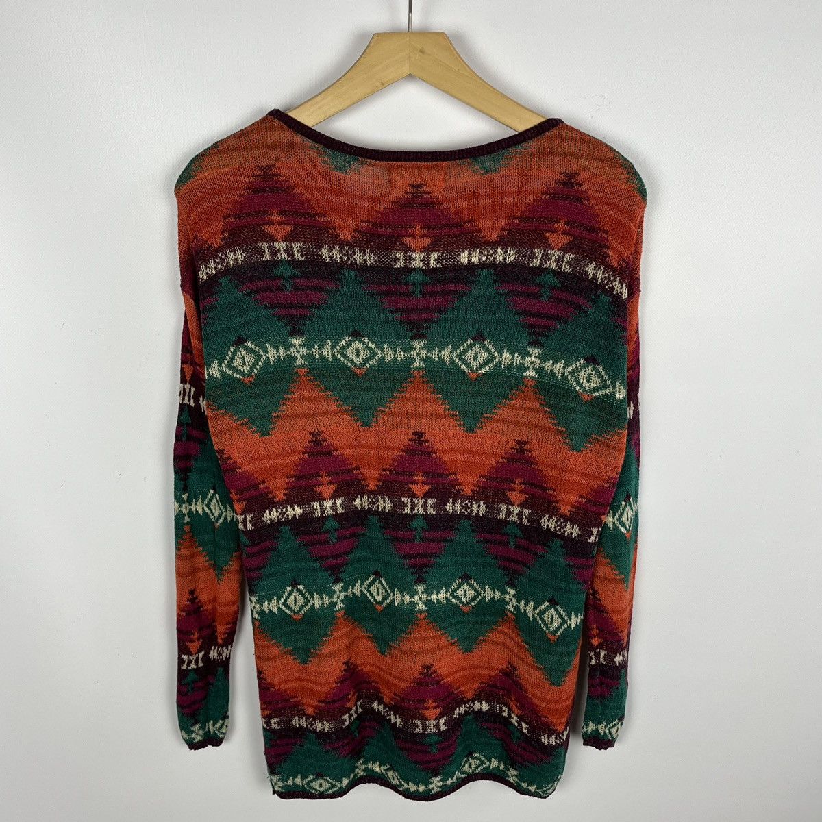 Denim & Supply Ralph Lauren Vintage Denim & Supply Ralph Lauren aztec sweater 90’s Size XS / US 0-2 / IT 36-38 - 11 Thumbnail