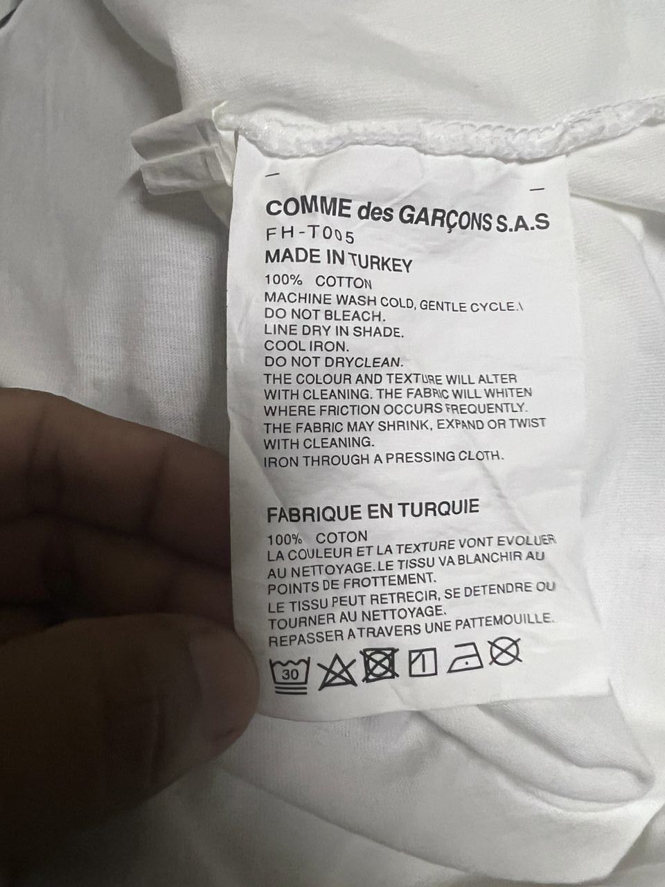 Comme des Garcons Homme Plus × Kaws Ss21 Comme Des Garcons Shirt X Kaws Artwork Tee Size US XL / EU 56 / 4 - 9 Thumbnail