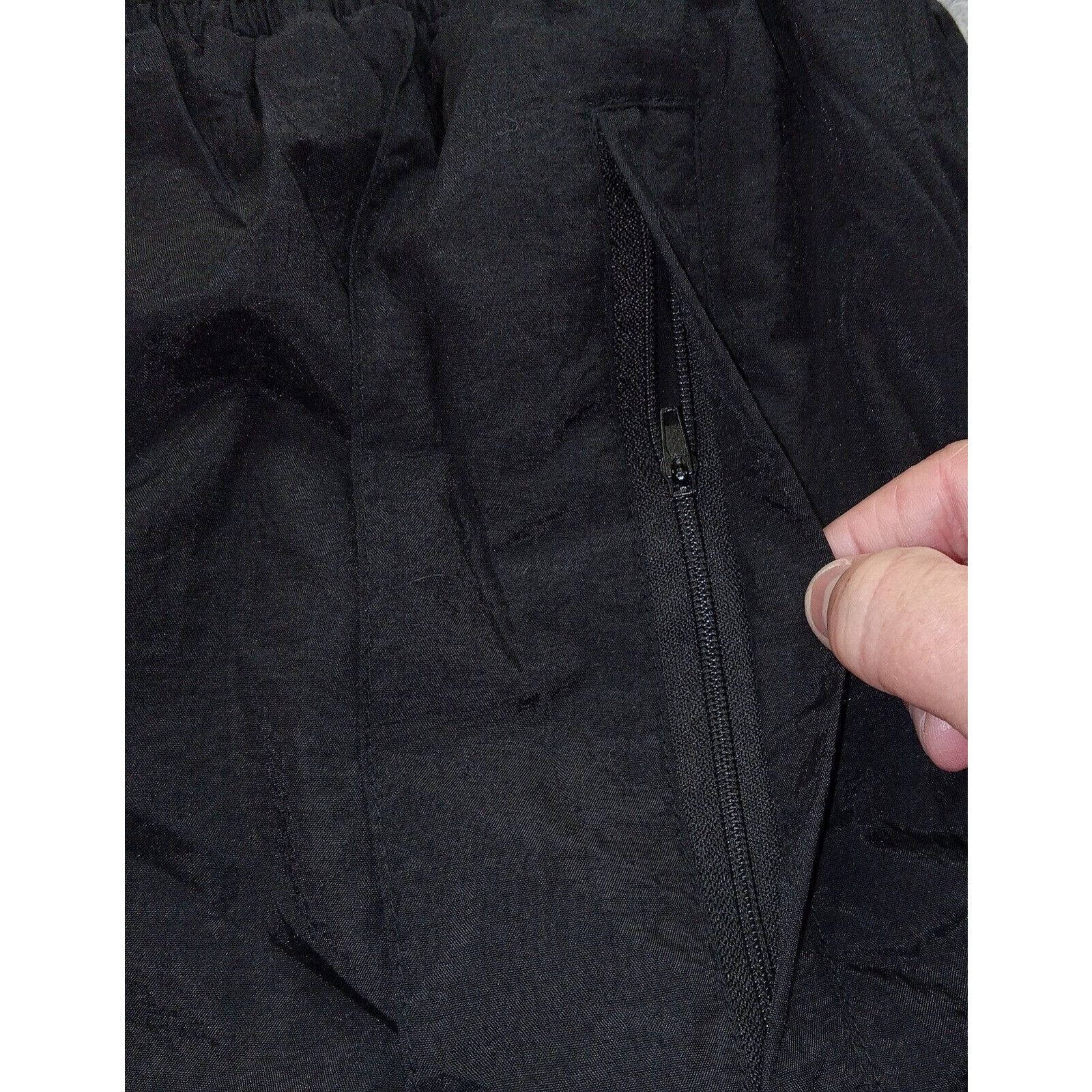 Mizuno Mizuno Athletic Pants L Drawstring Mesh Lined Zip Ankles Size 28" / US 6 / IT 42 - 3 Thumbnail