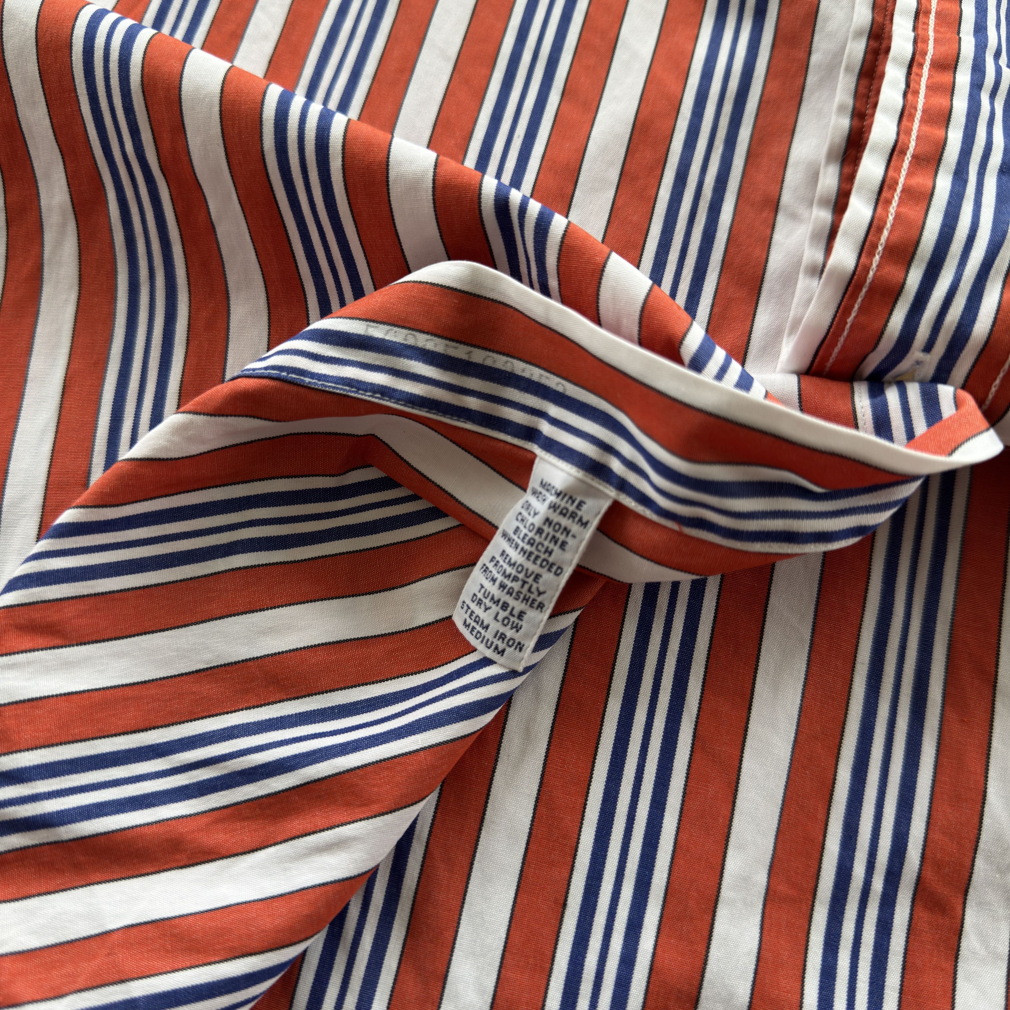 Polo Ralph Lauren Vintage Polo Ralph Lauren Striped Custom Fit Shirt Size US L / EU 52-54 / 3 - 6 Thumbnail