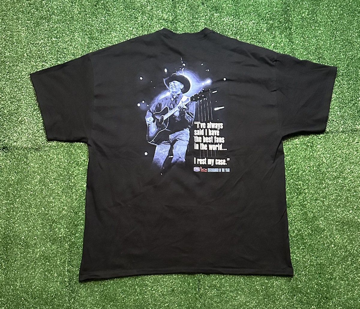 Gildan Vintage Y2K George Strait Country Music Shirt Size 2XL Size US XXL / EU 58 / 5 - 4 Thumbnail