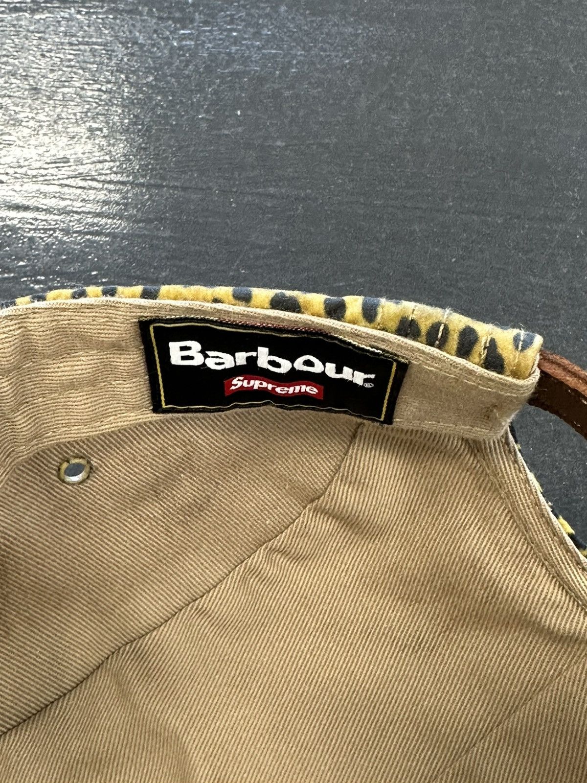 Barbour × Supreme Supreme Barbour Cheetah camp hat Size ONE SIZE - 4 Thumbnail