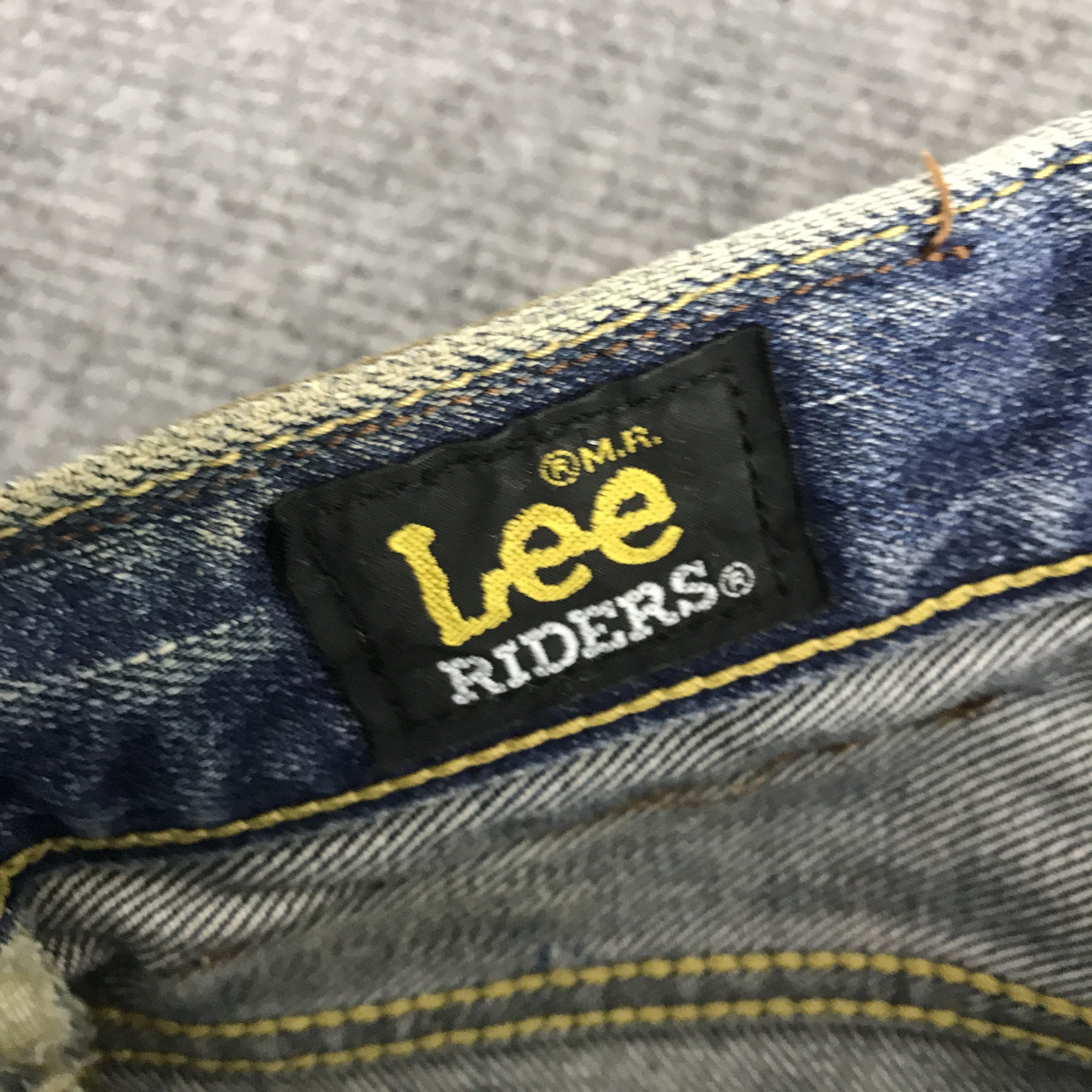 Japanese Brand × Lee Rare Lee Riders distressed Denim Jeans Size US 34 / EU 50 - 9 Thumbnail