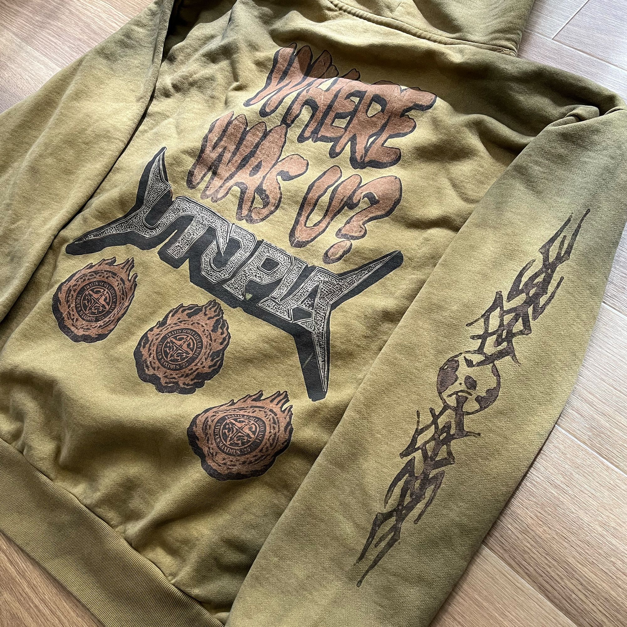 Travis Scott MAXIMUS TIGER PULLOVER HOODIE XL Size US XL / EU 56 / 4 - 5 Thumbnail