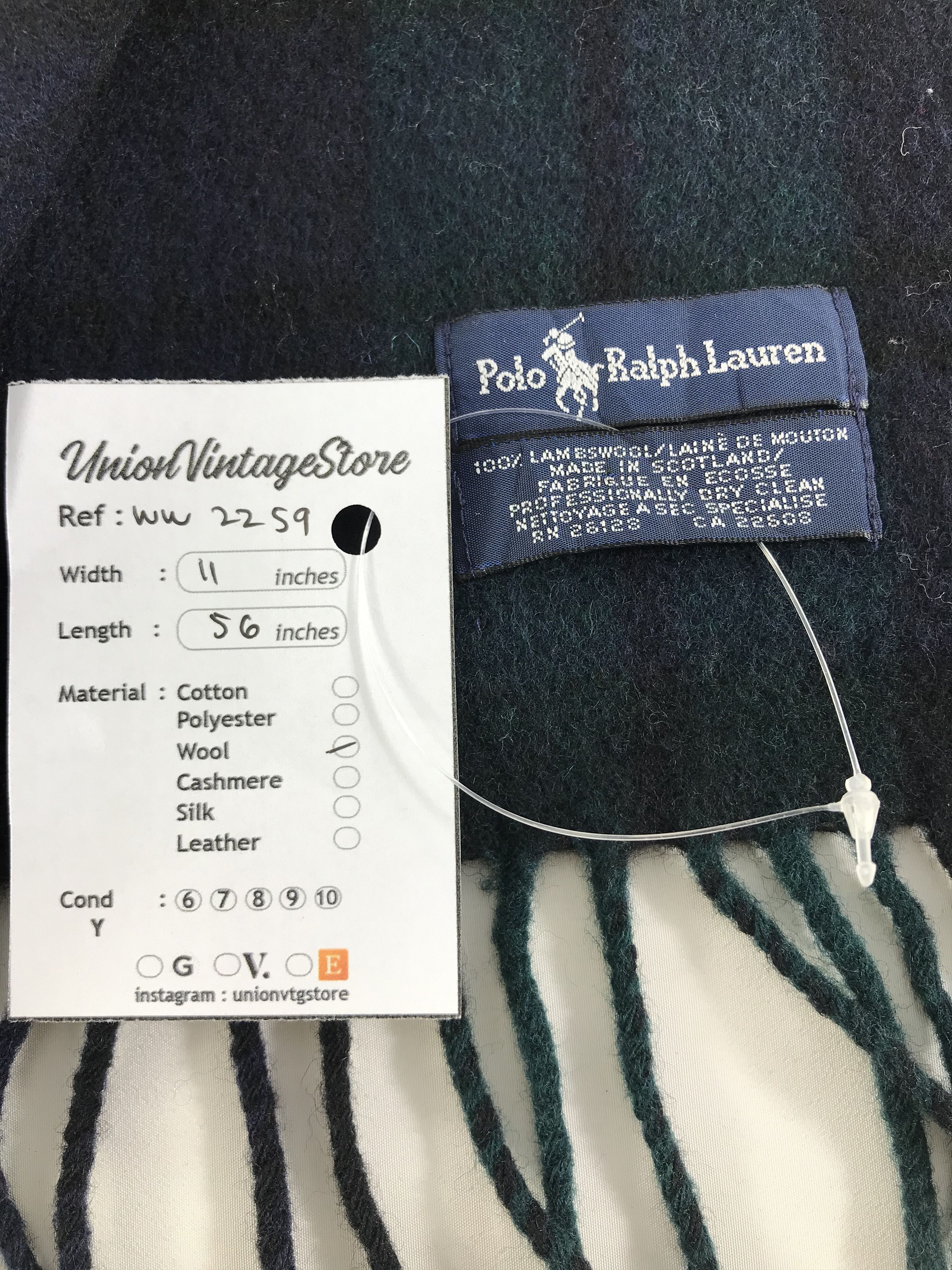 Polo Ralph Lauren Polo Ralph Lauren Scarf / Muffler / Neckwear - WW2259 Size ONE SIZE - 5 Thumbnail