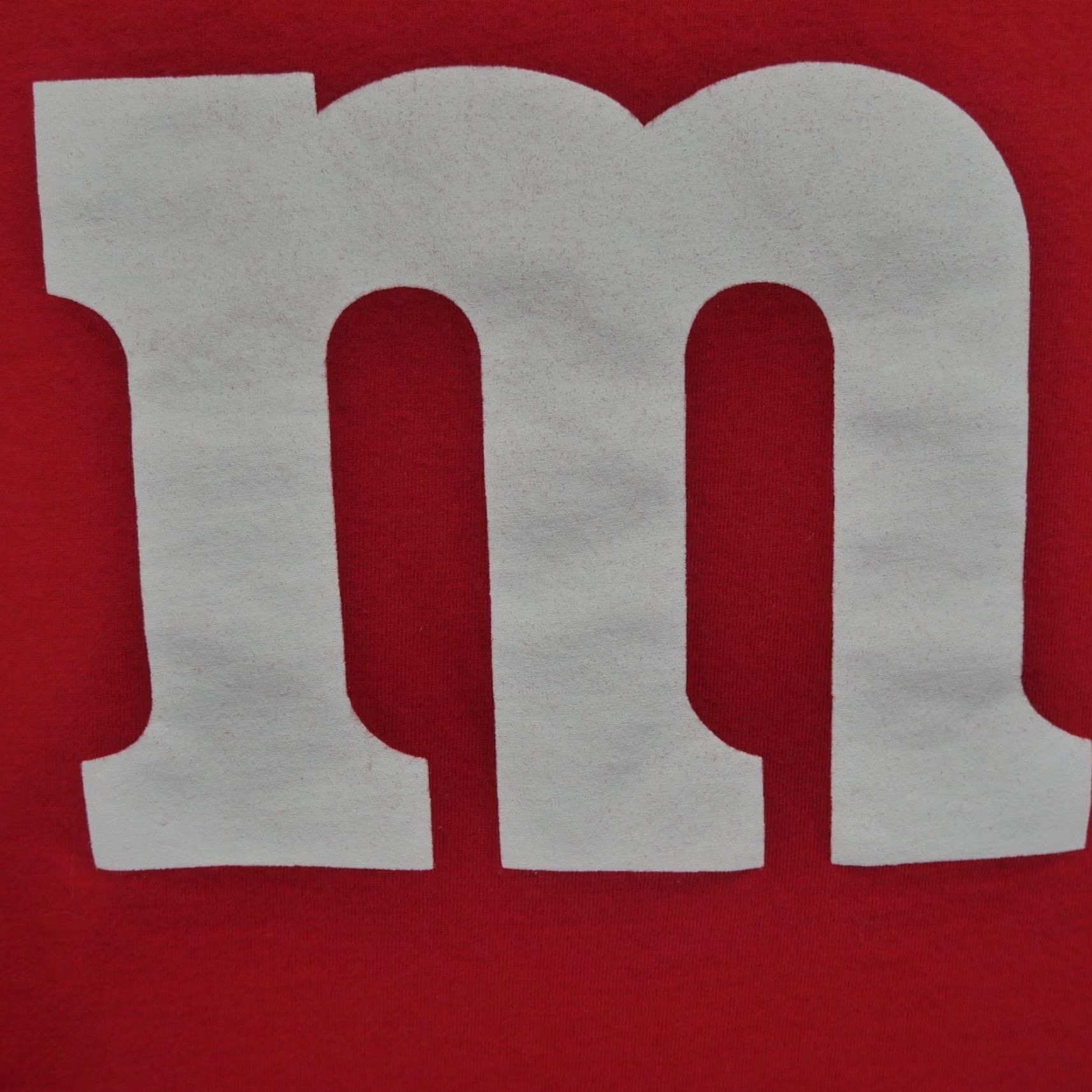 Vintage M & M Candy T Shirt Mens Adult Large Red Face Smile Logo Size US L / EU 52-54 / 3 - 4 Thumbnail