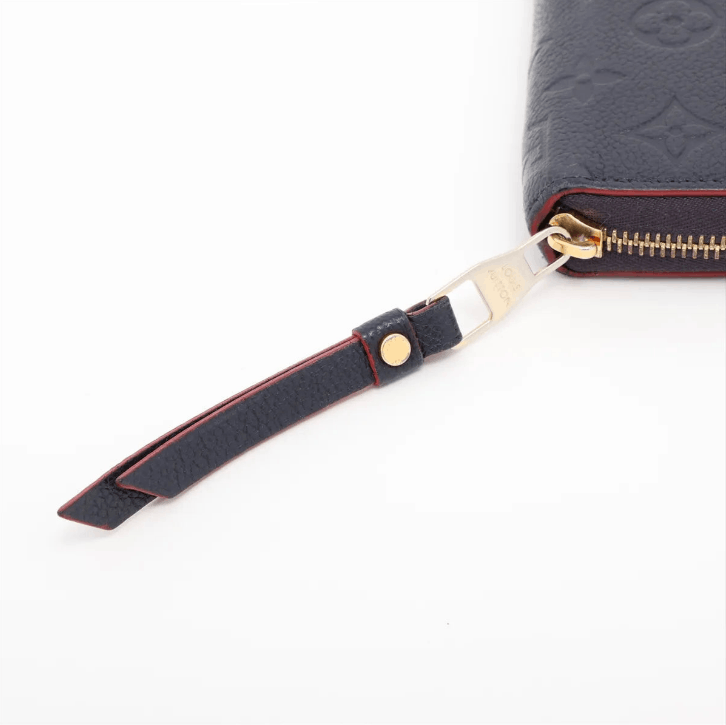 Louis Vuitton Monogram Empreinte Zippy Wallet Navy Size ONE SIZE - 14 Thumbnail