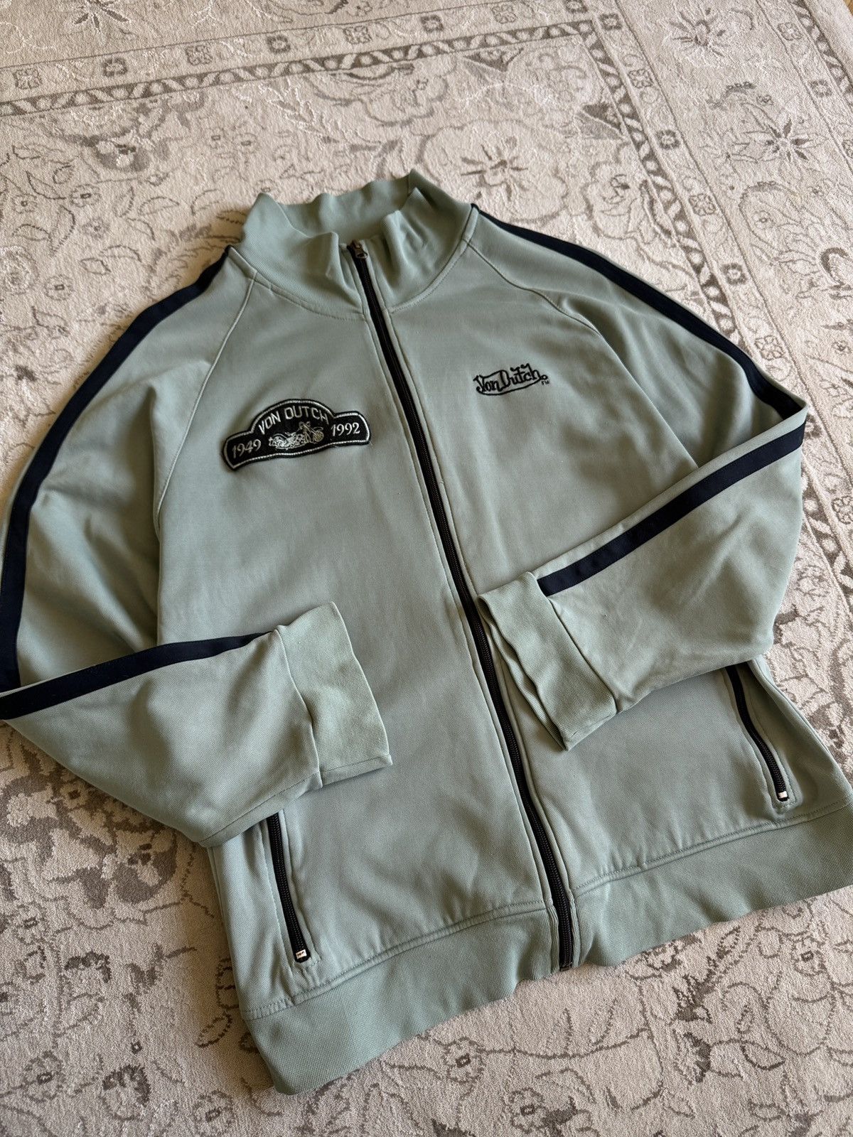 Von Dutch Vintage Von Dutch Multi Logo Zip Track Jacket Y2K Size US M / EU 48-50 / 2 - 6 Thumbnail