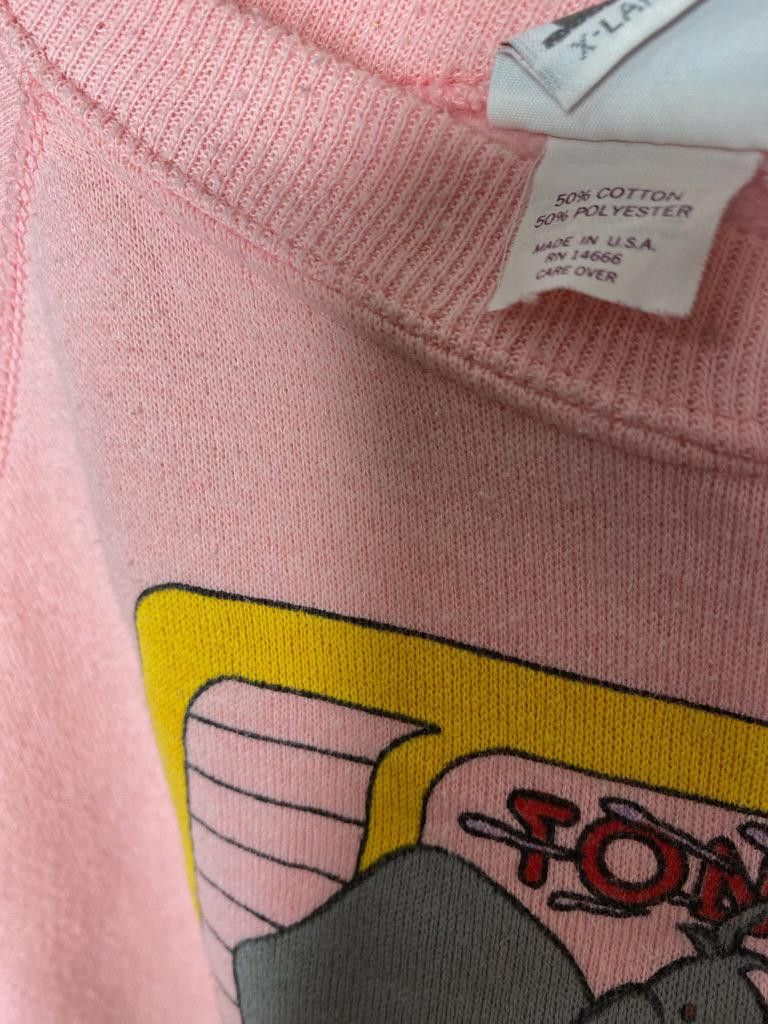 Designer Vintage 90s No Pain No Gain Gym Crewneck Sweatshirt XL Size US XL / EU 56 / 4 - 4 Thumbnail