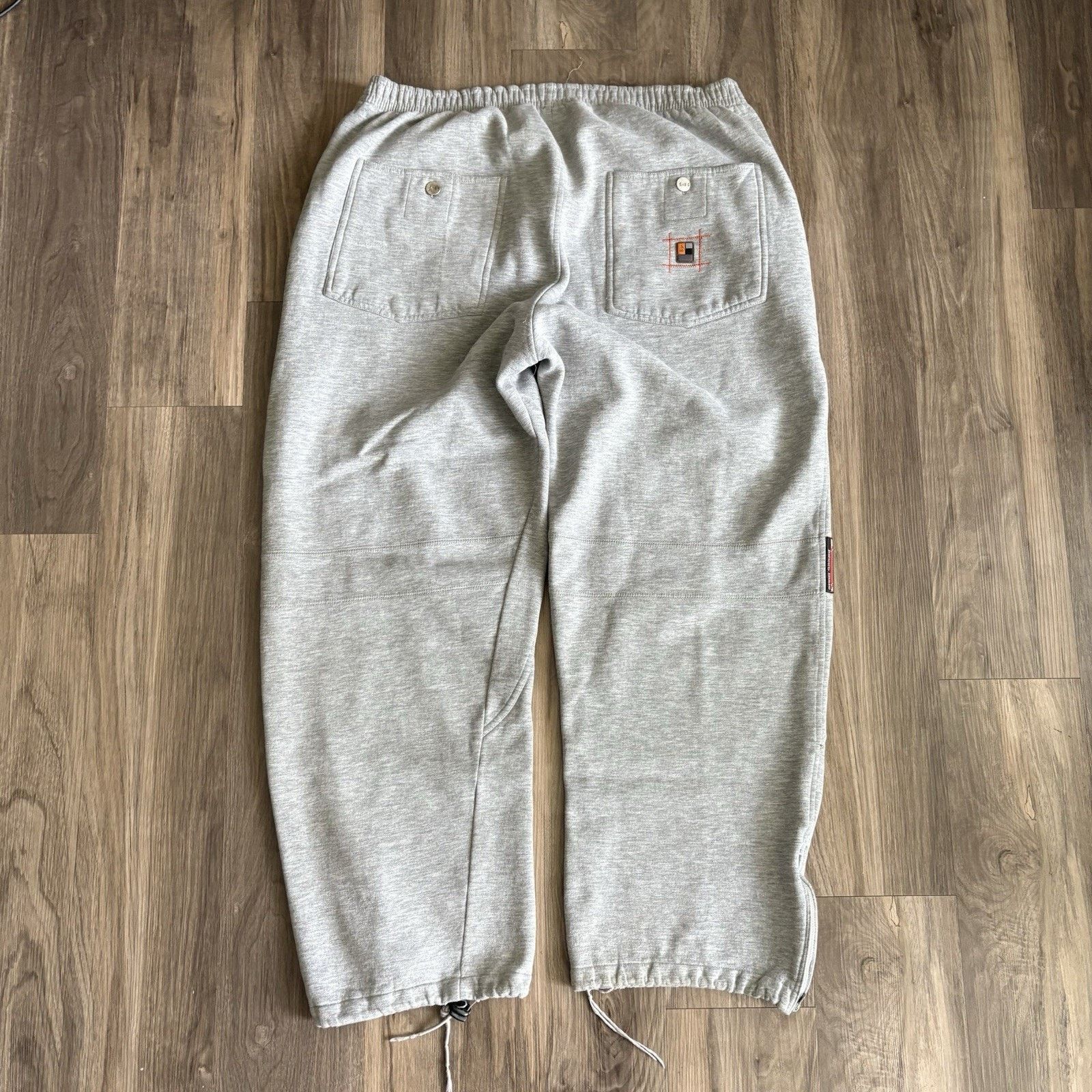 Vintage Vintage Johnny Blaze Sweatpants Size XL Gray Y2K Baggy Size US 36 / EU 52 - 6 Thumbnail