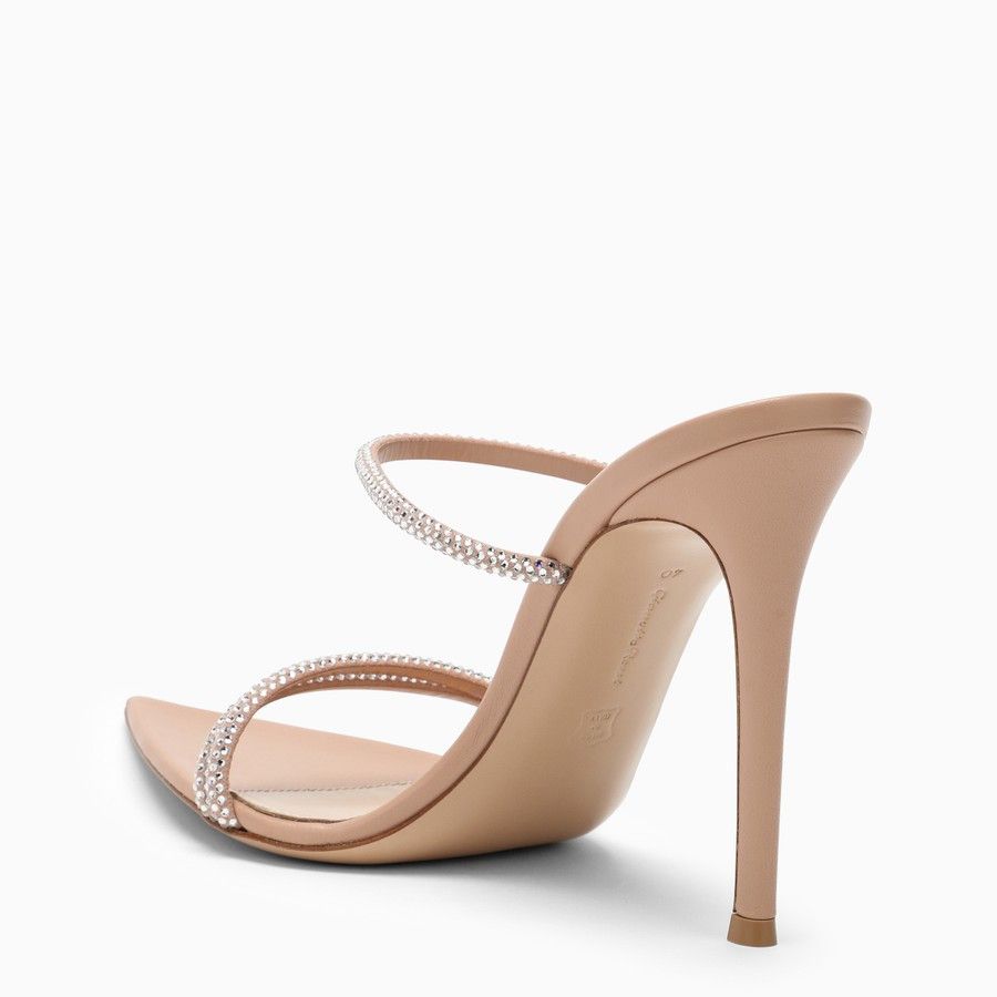 Gianvito Rossi o1d2blof0824 Sandals in Peach Size US 6.5 / IT 36.5 - 4 Thumbnail