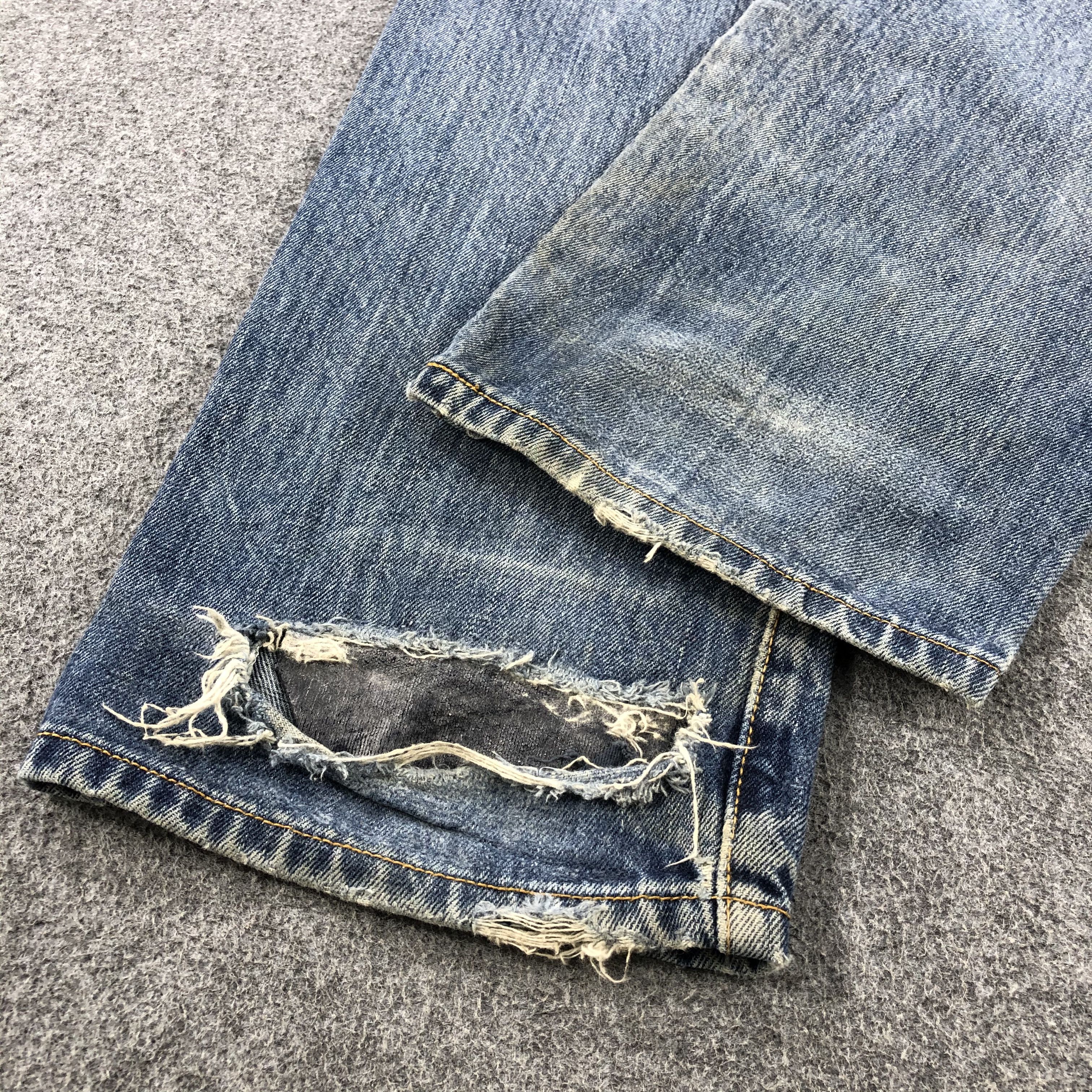 Levi's Vintage Blue Wash Levis 501 Jeans-JM1865 Size US 33 - 4 Thumbnail
