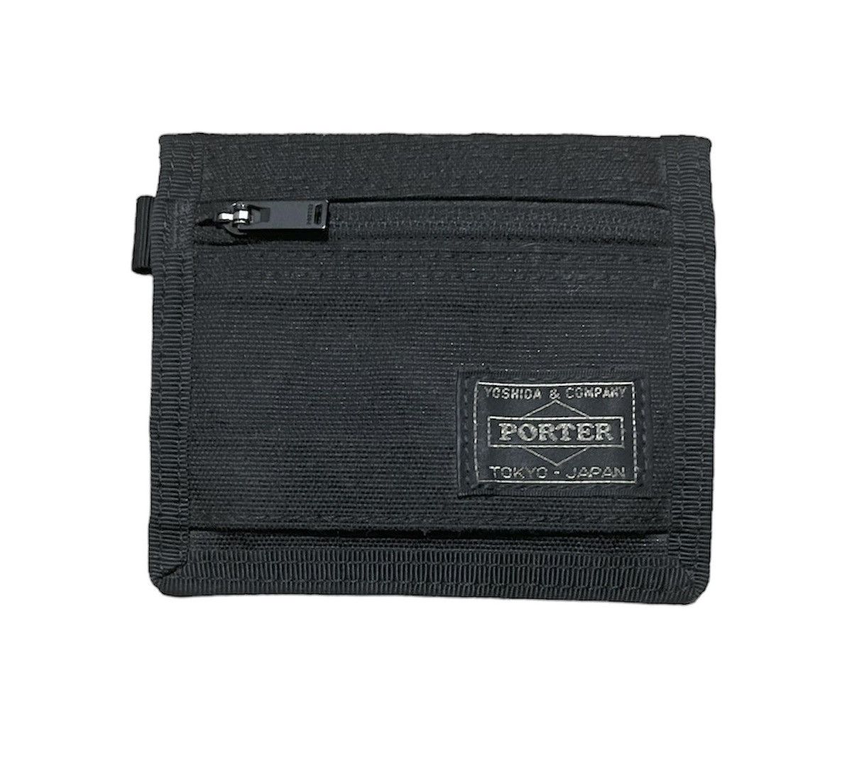 image of Porter Cordura Fabric Wallet in Black, Men's