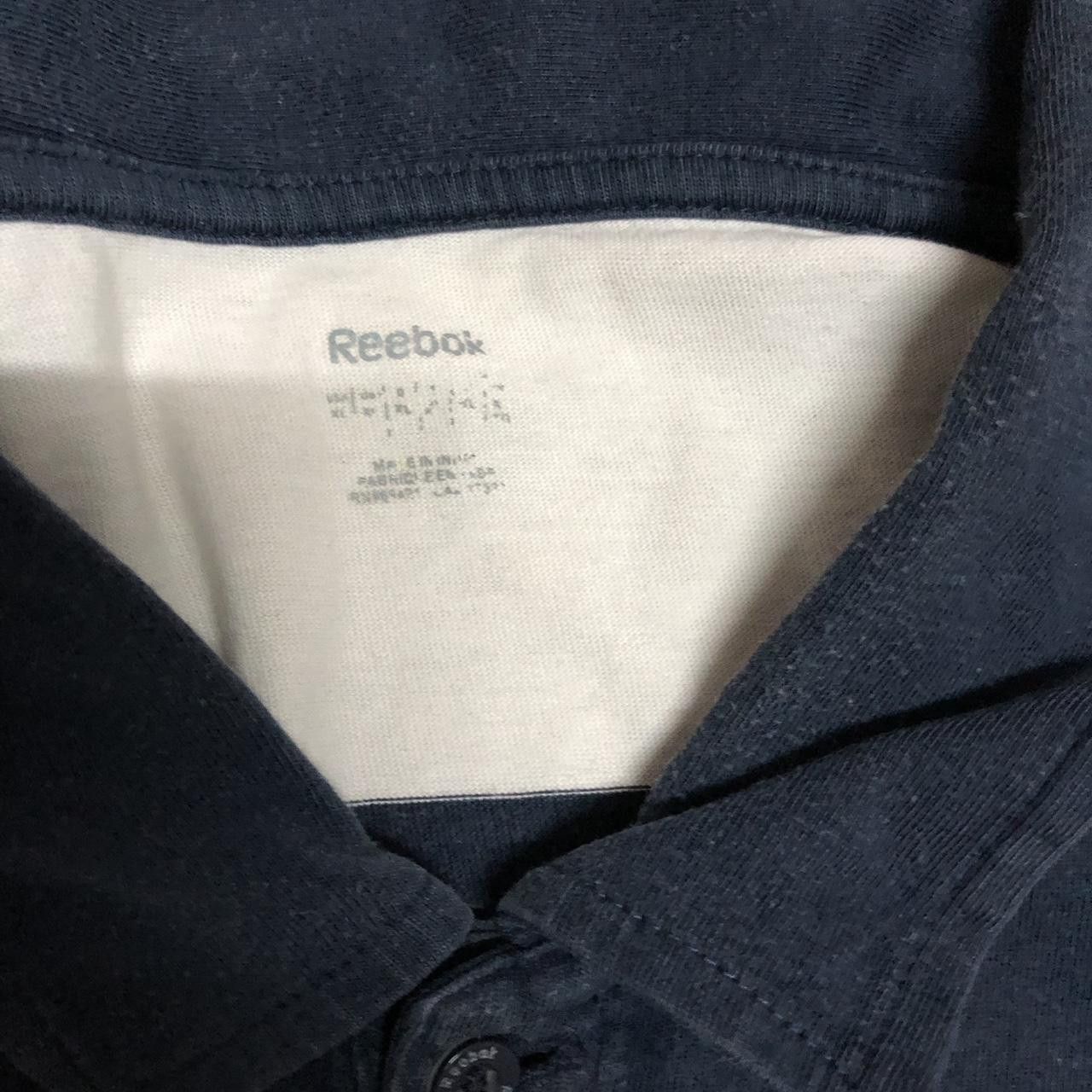 Reebok Reebok polo shirt in black and grey #preppy Size US XL / EU 56 / 4 - 4 Thumbnail