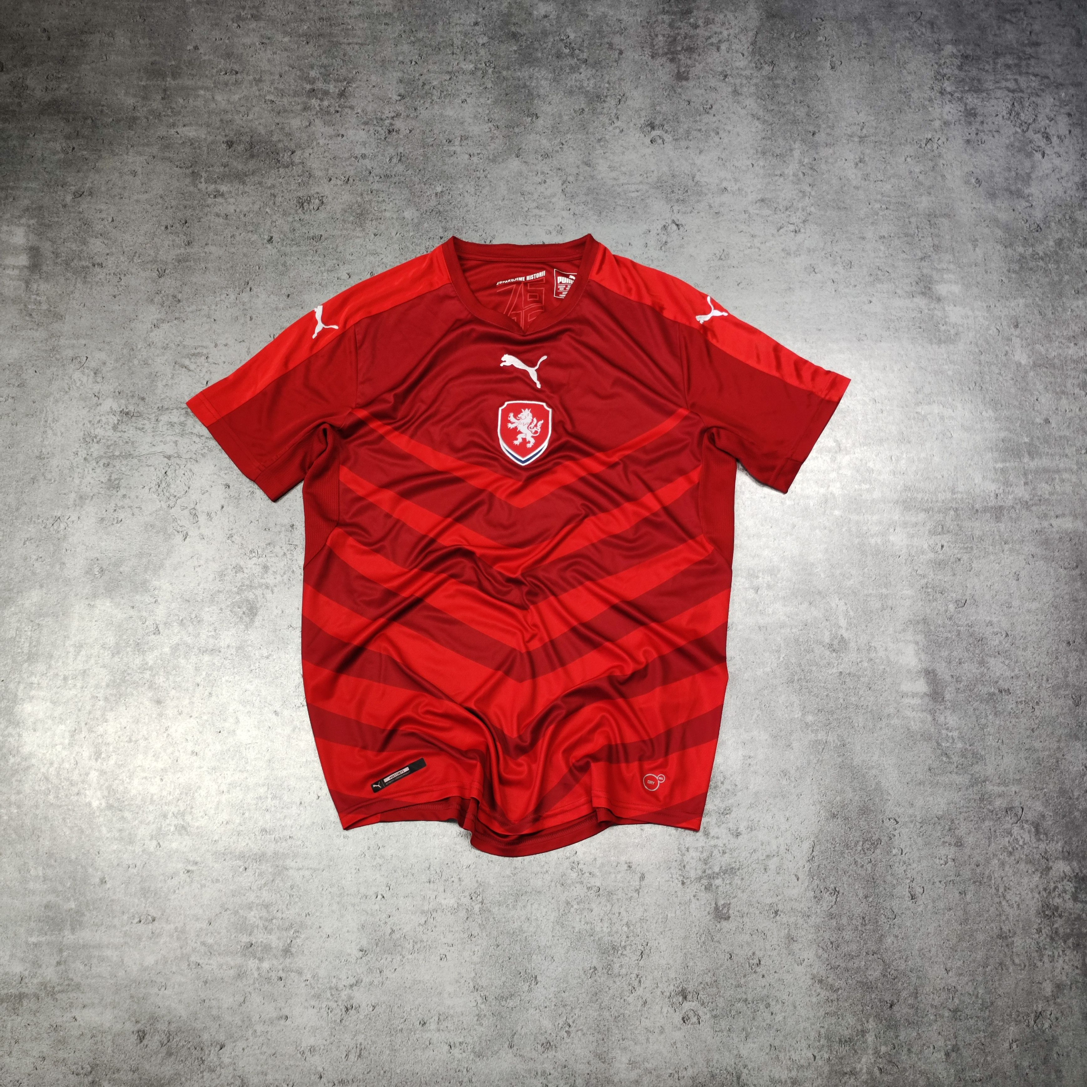 Puma RARE Puma x Football Czech Republic National Team Jersey Size US M / EU 48-50 / 2 - 1 Thumbnail