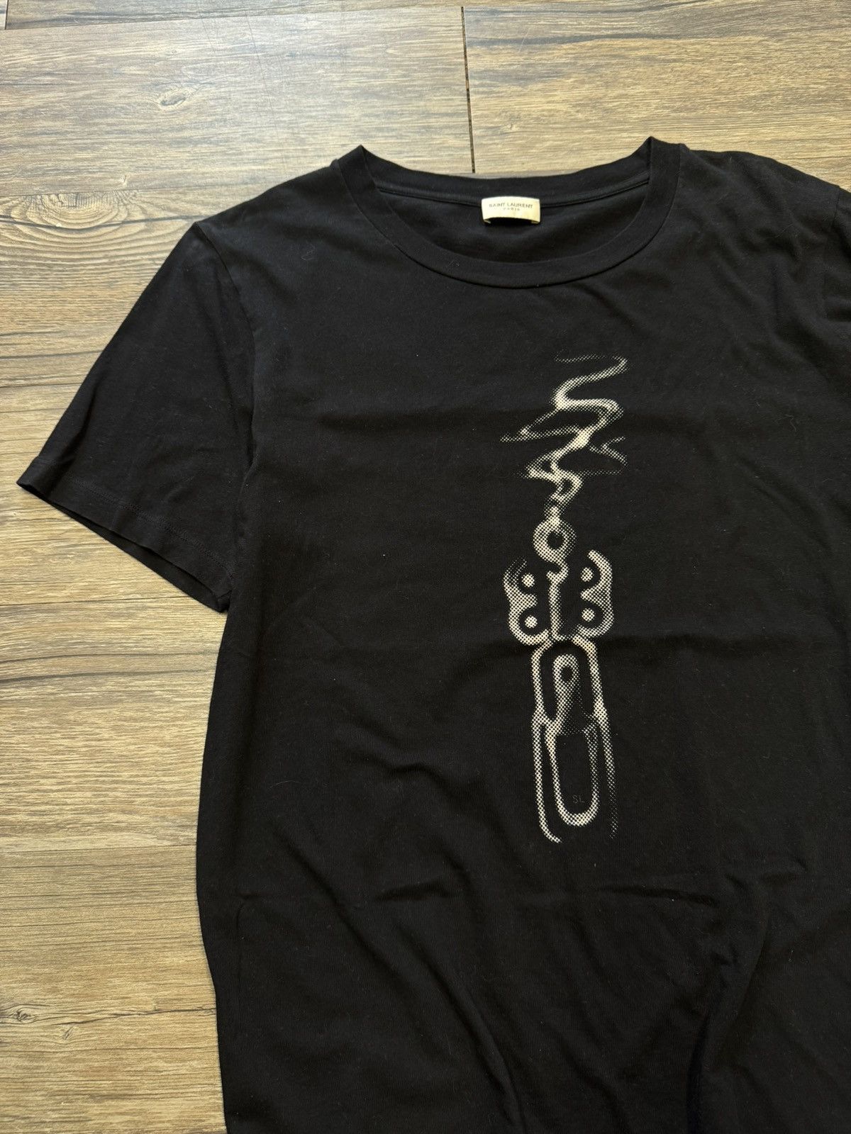 Saint Laurent Paris SAINT LAURENT SMOKING GUN TEE Size US S / EU 44-46 / 1 - 2 Thumbnail