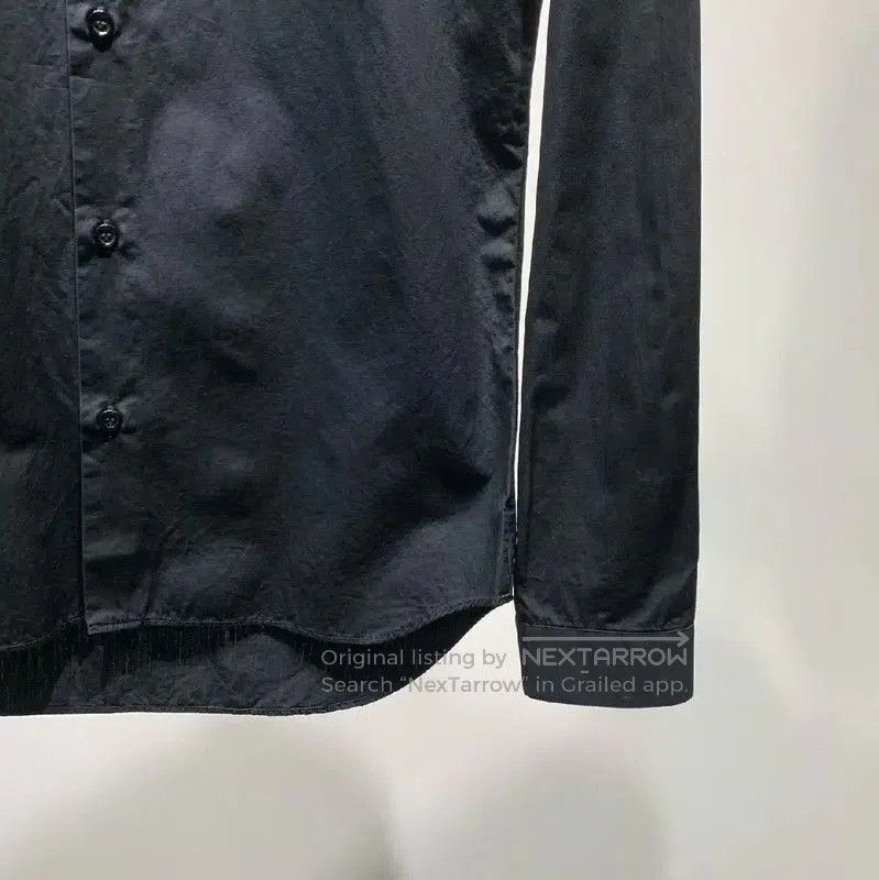 Dior Dior Black Cotton Long Sleeve Shirt . Size US M / EU 48-50 / 2 - 6 Thumbnail