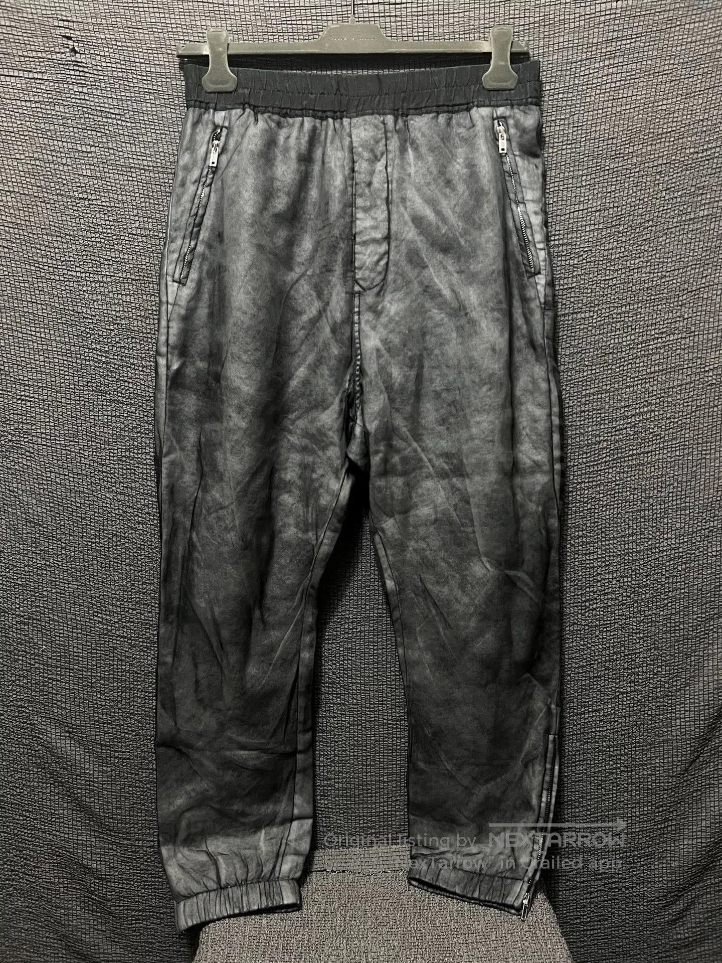 Rick Owens 18FW Zipper Cuff Pants.