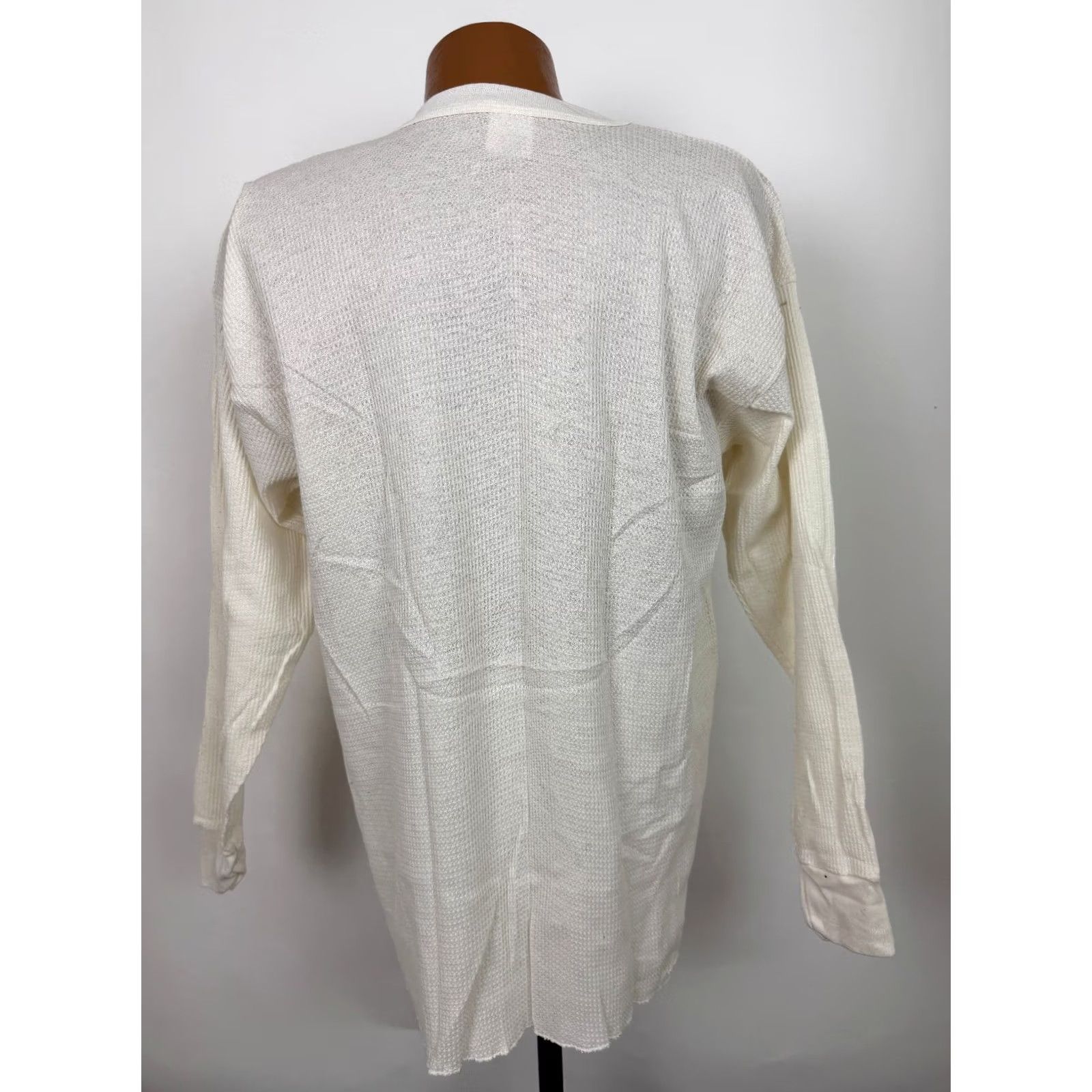Vintage VINTAGE Cascade Thermals Shirt Men 3XL Ivory 80s 90s Outdoor Thermal Stretch Casual Shirt Mens Size US XXL / EU 58 / 5 - 6 Thumbnail