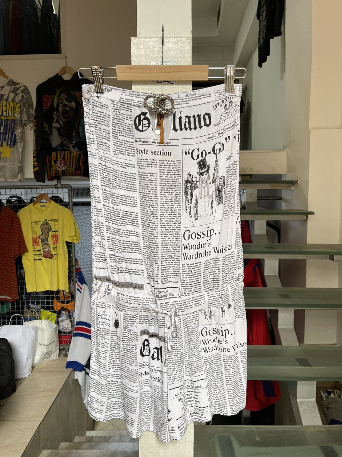 John Galliano Gazette Jumpsuit y2k Coachella