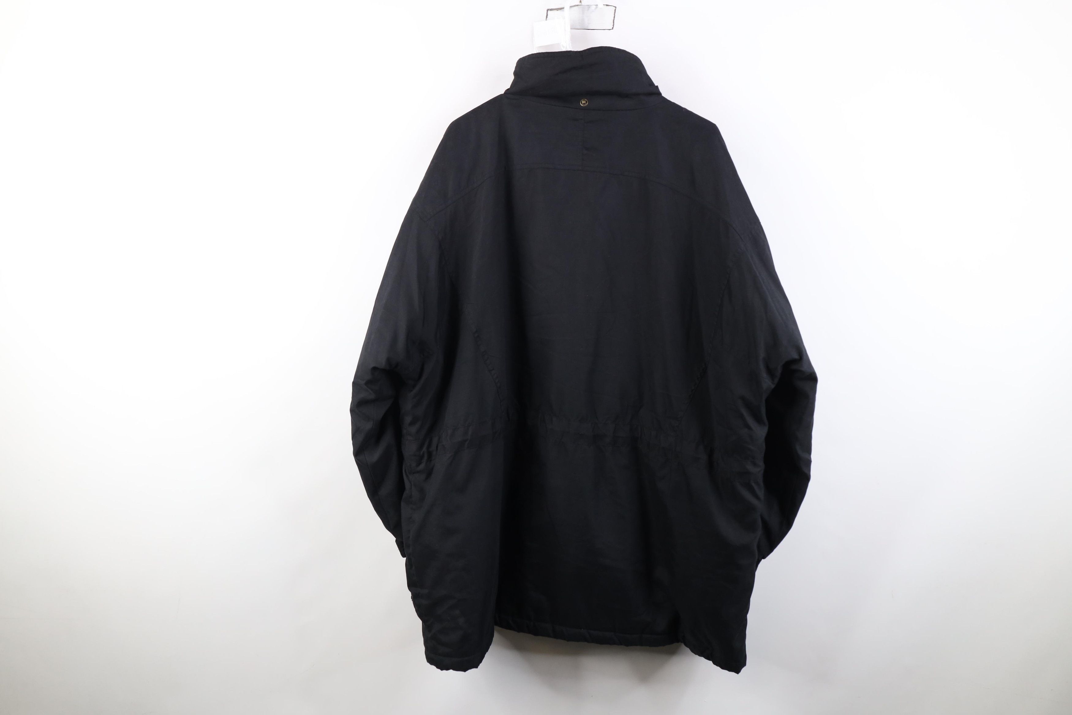 Cabelas Vintage 90s Cabelas Microfiber Puffer Chore Jacket Black Size XXL / US 16-18 / IT 52-54 - 13 Thumbnail