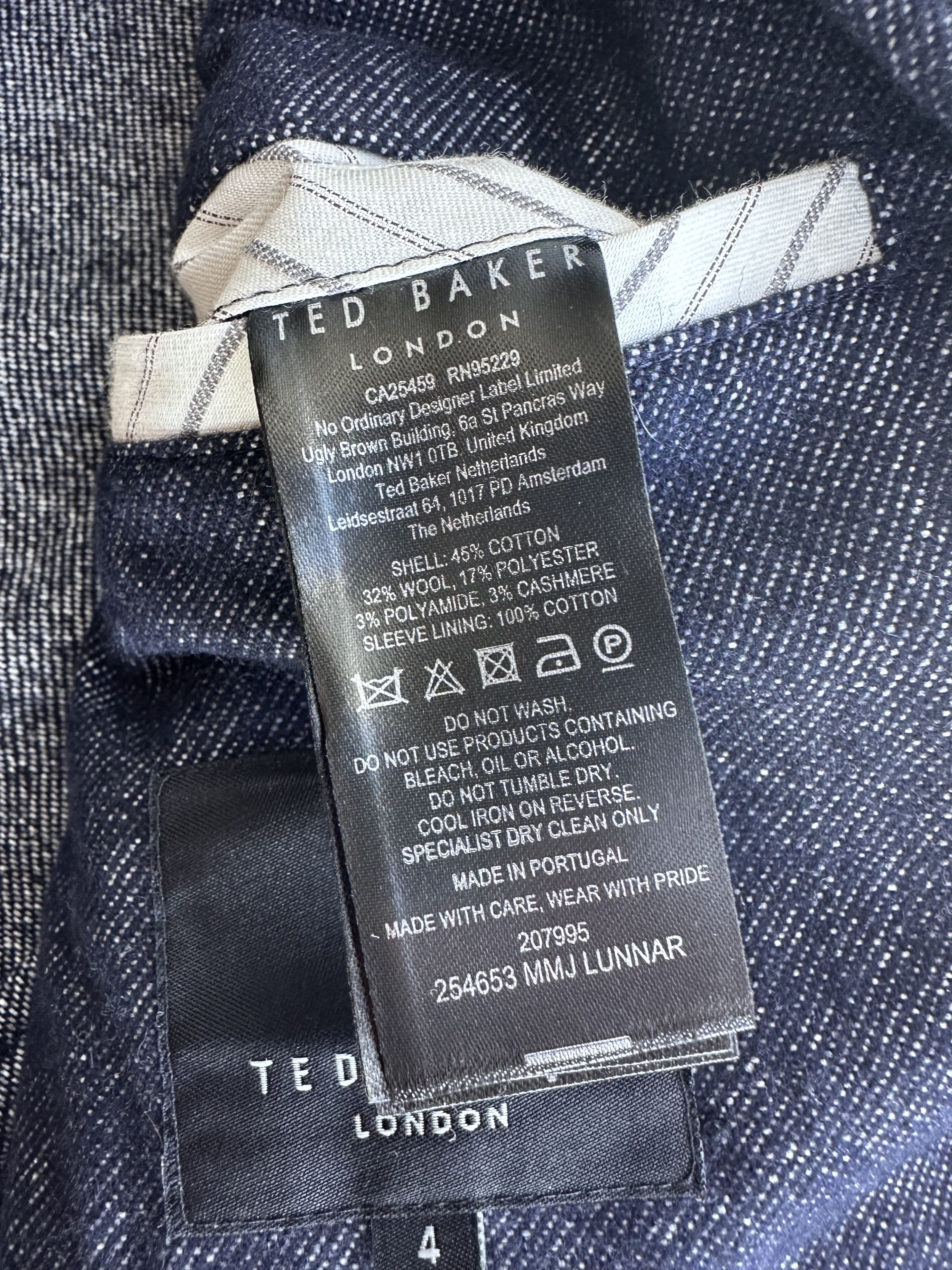 Ted Baker Ted Baker Blazer jacket Size US L / EU 52-54 / 3 - 8 Thumbnail