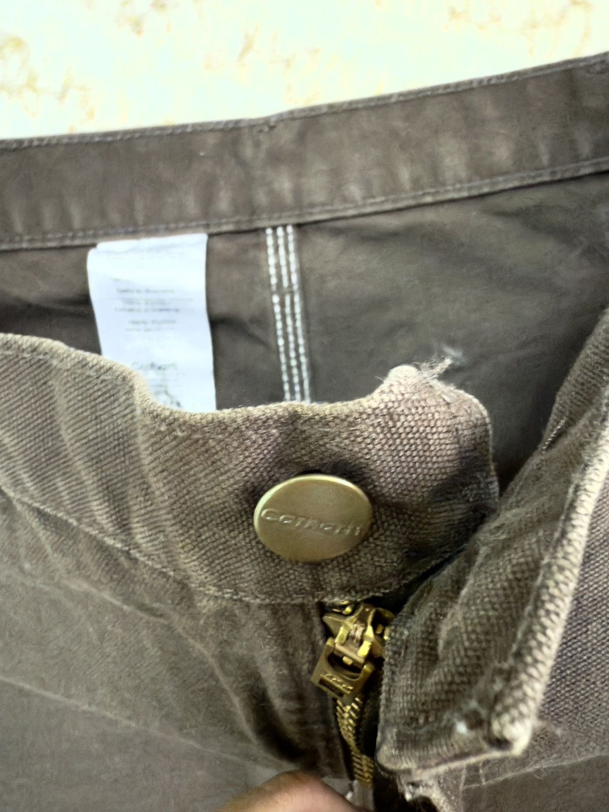 Carhartt Carhartt Carpenter Duck Work Pant Size US 35 - 6 Thumbnail