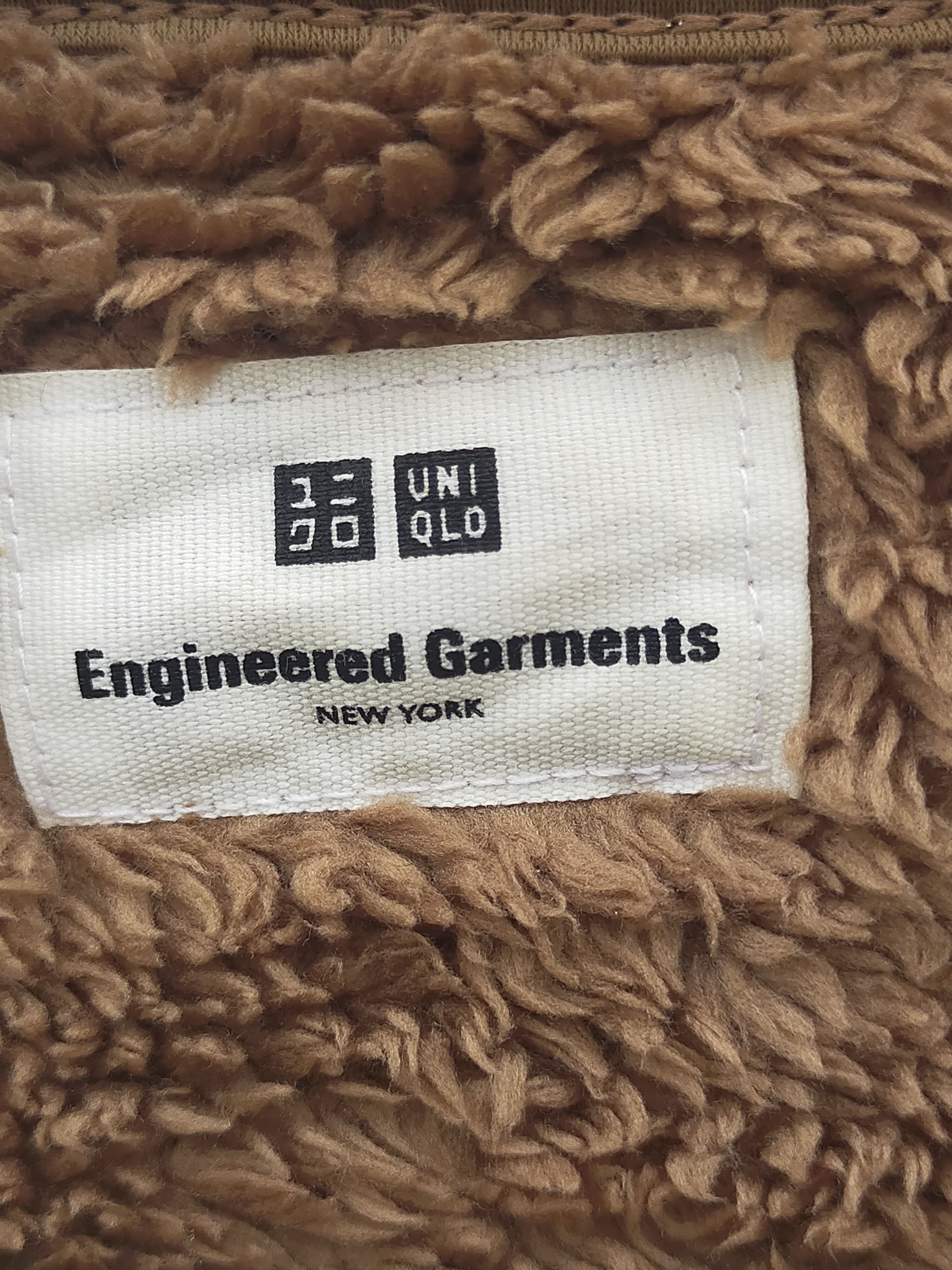 Engineered Garments × Uniqlo 🔥 SHERPA FLEECE SWEATER JACKET Size US XL / EU 56 / 4 - 6 Thumbnail