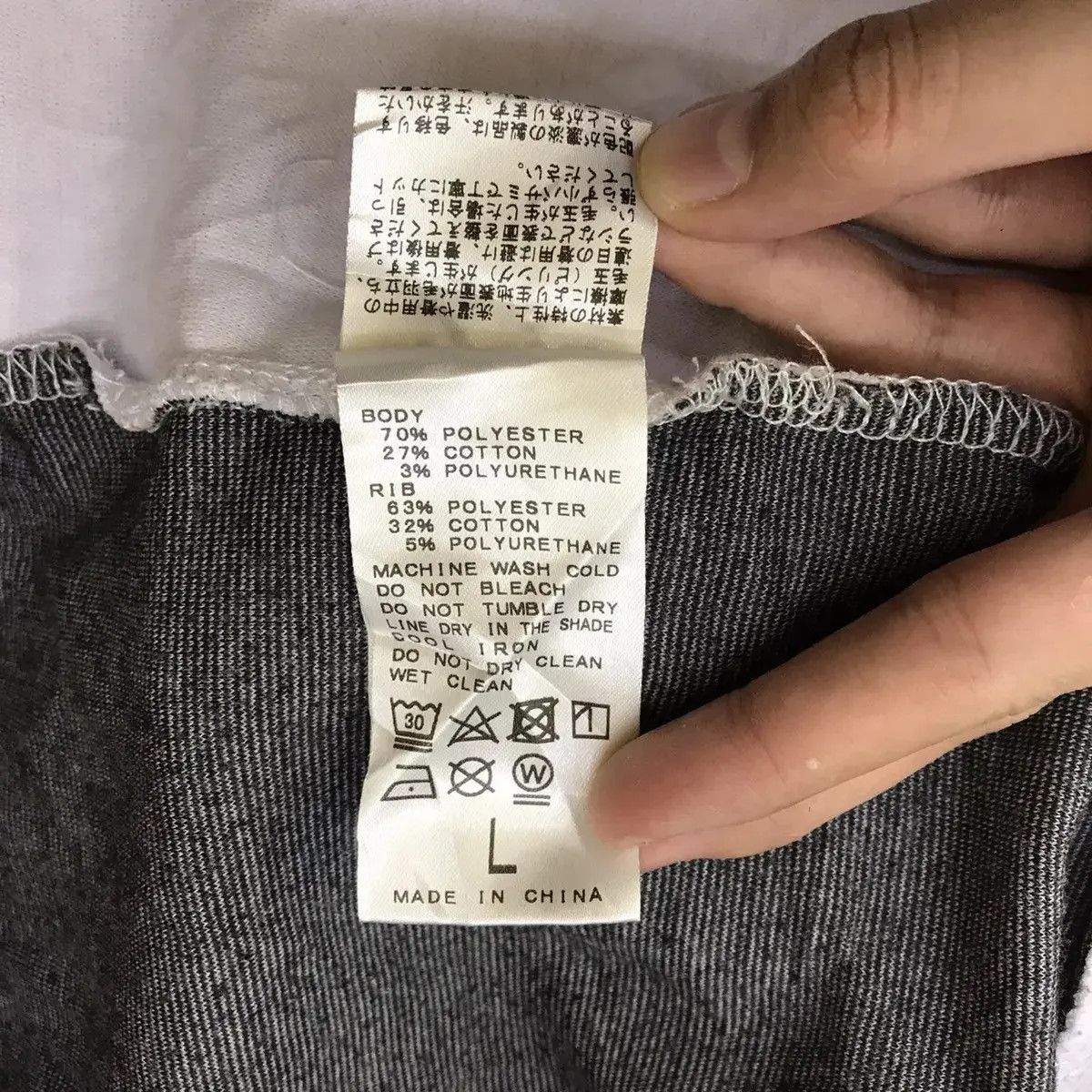 Vintage Vintage EDIFICE PARIS 417 Collection Patchwork Tee Shirt Top Size L / US 10 / IT 46 - 6 Thumbnail