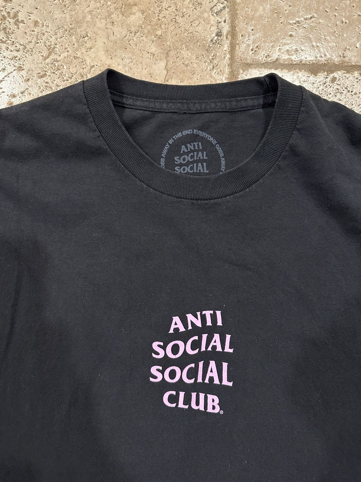 Anti Social Social Club Anti Social Social Club “Never Again Never You” Dark Grey T Size US XL / EU 56 / 4 - 5 Thumbnail